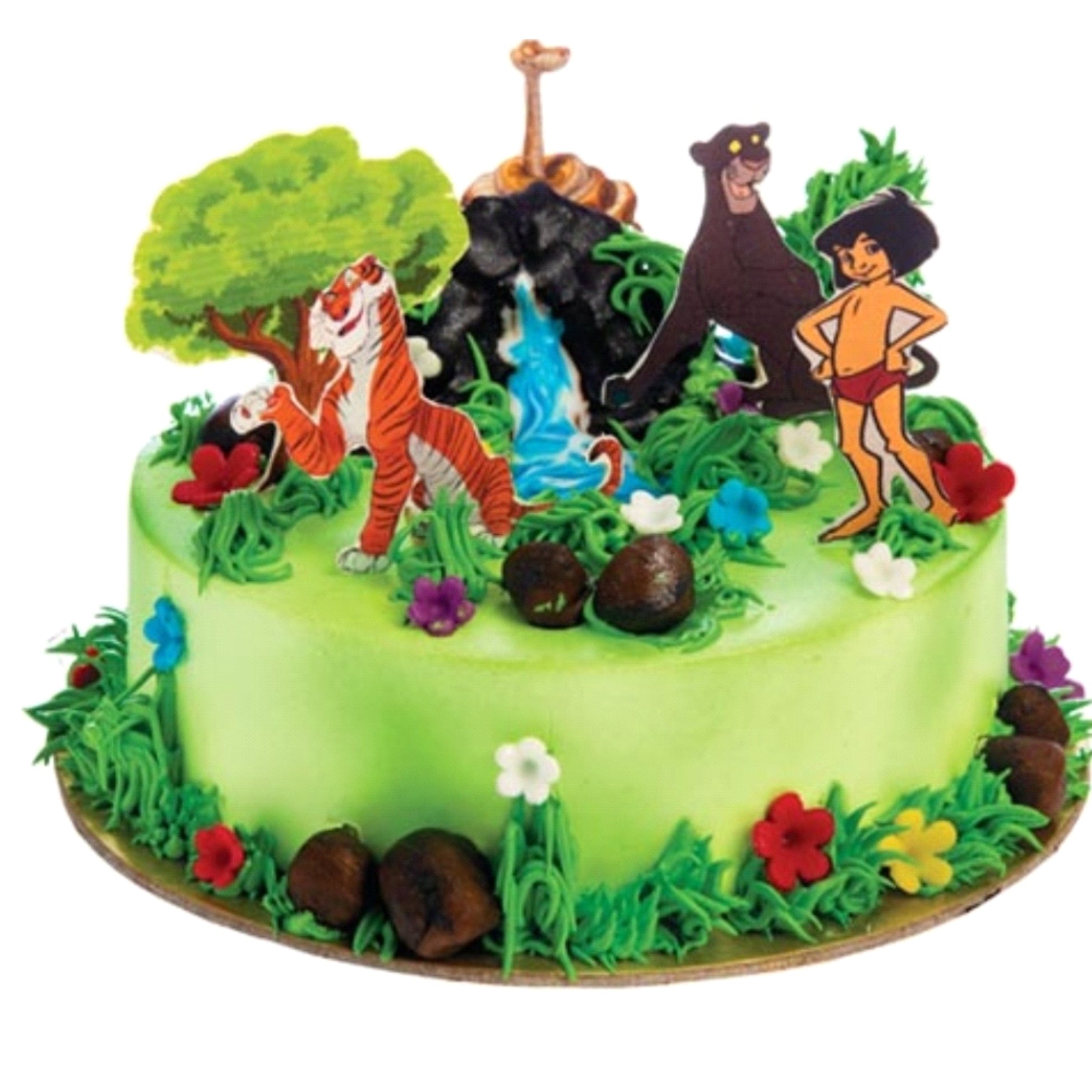 JUNGLE BOOK THEME FANCY CAKE-30
