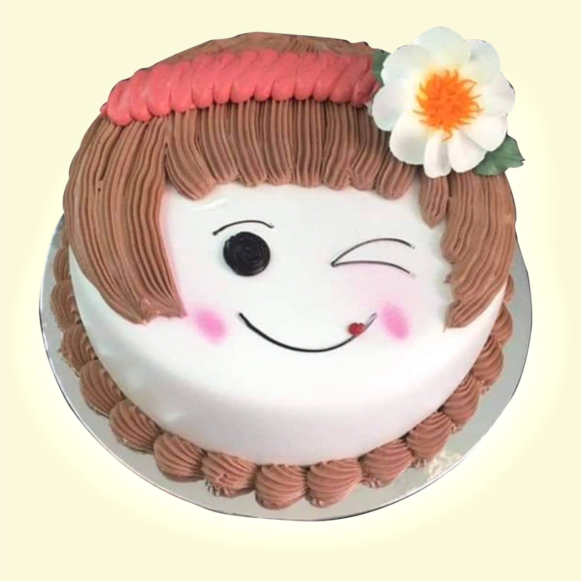 CUTE BABY GIRL FANCY CAKE-33