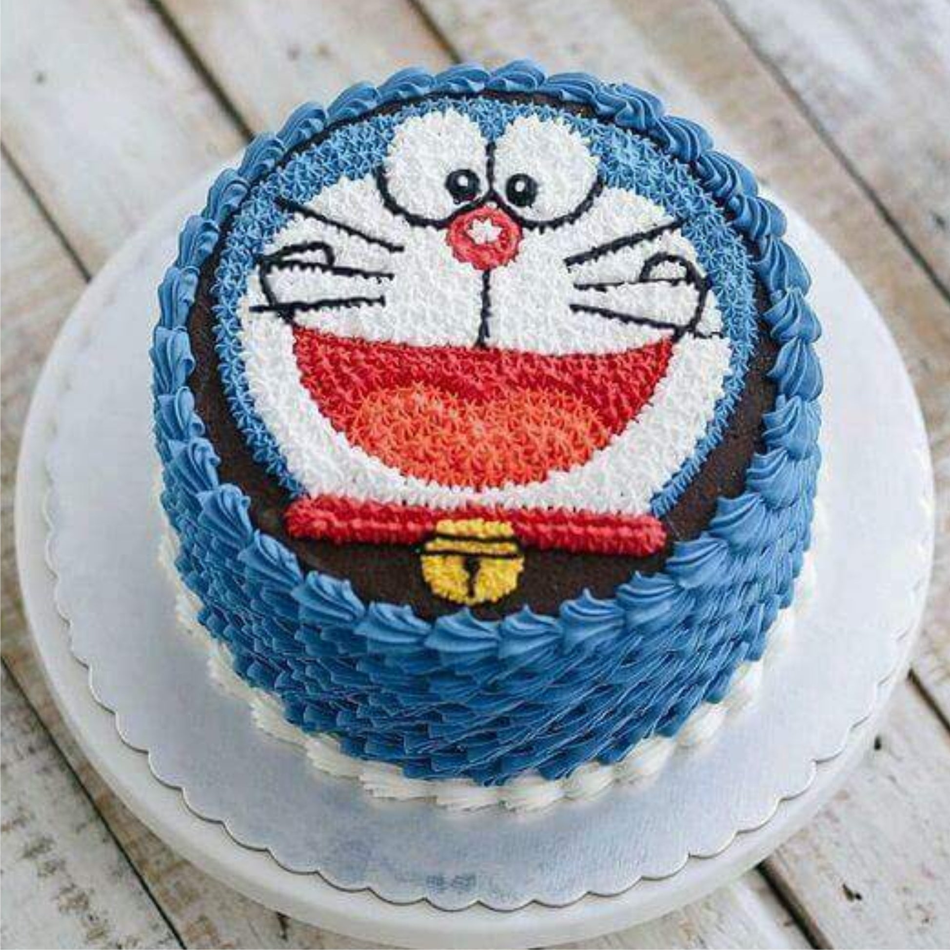 DOREMON DESIGN FANCY CAKE-46