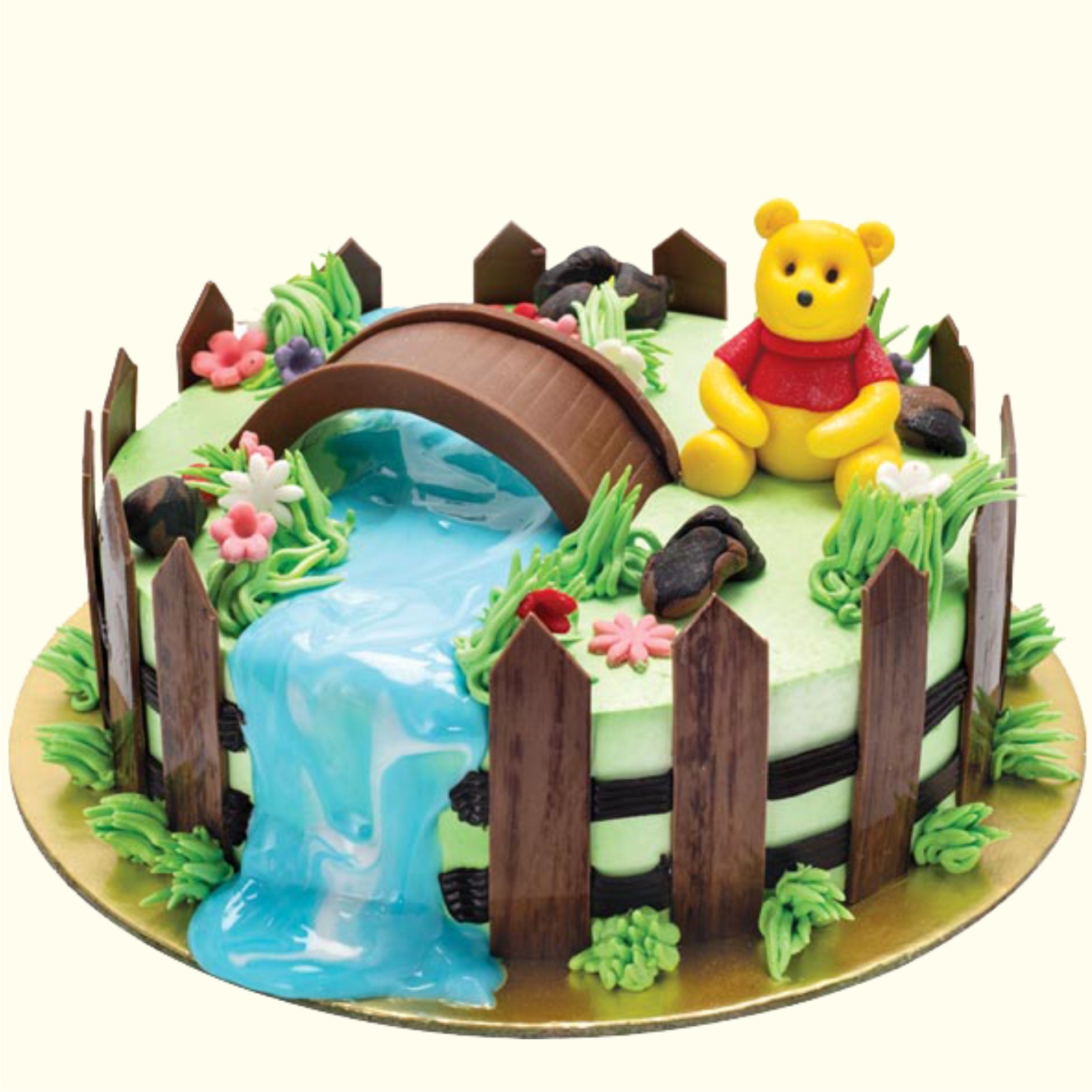 BEAR THEME FANCY CAKE-48
