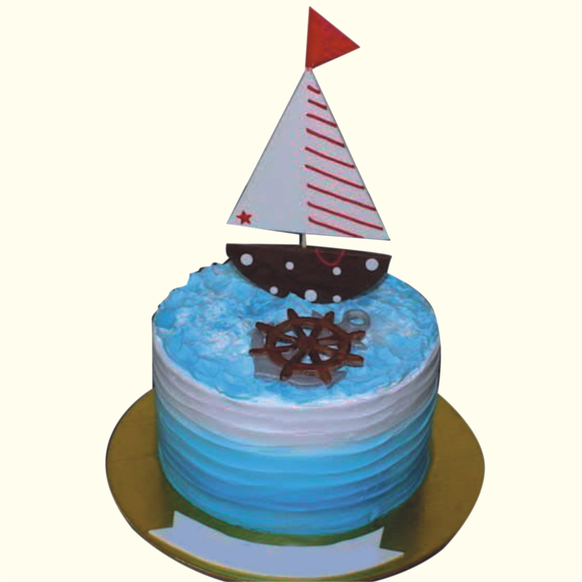 OCEAN DESIGN FANCY CAKE-67
