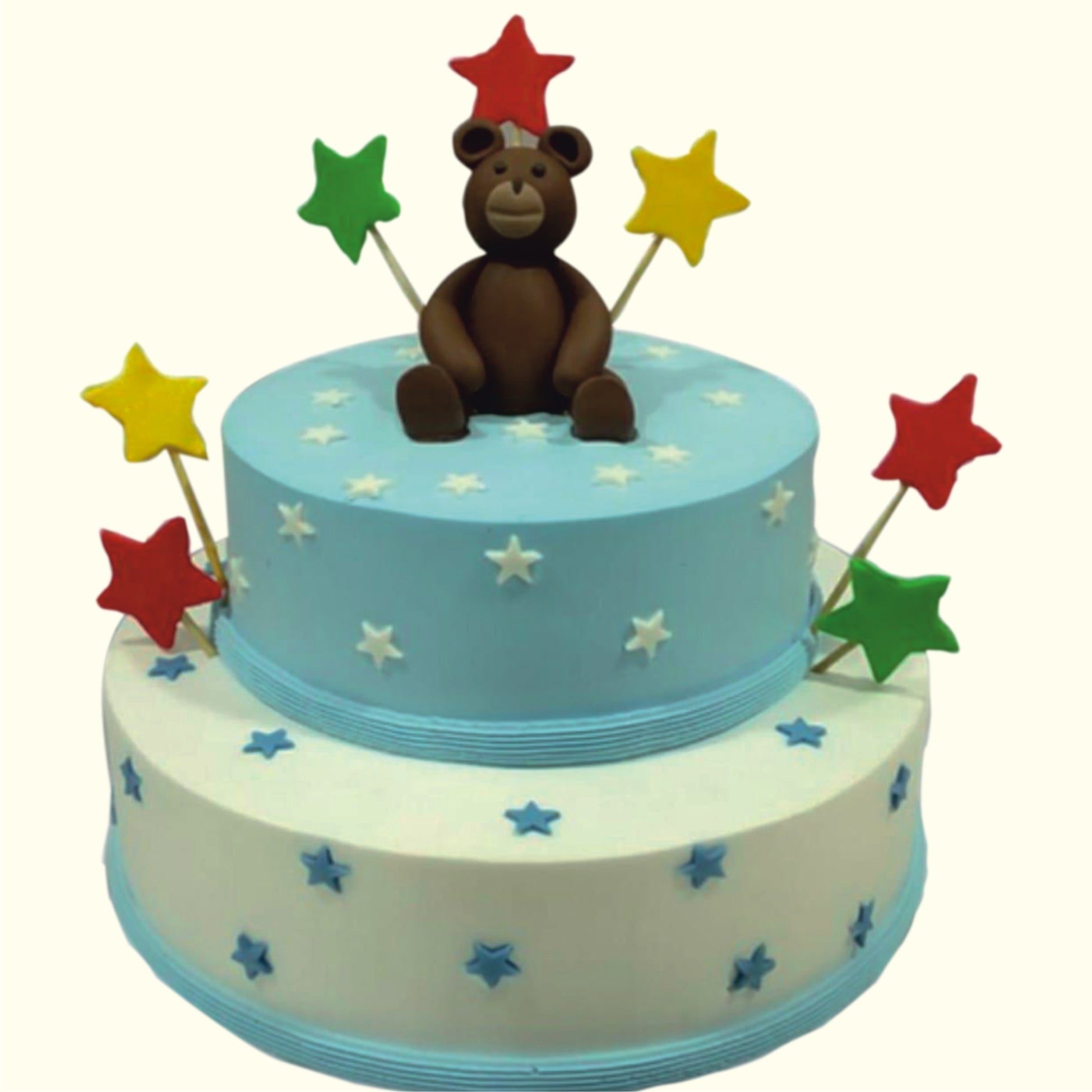 BLUE COLOUR KIDS FANCY CAKE-72