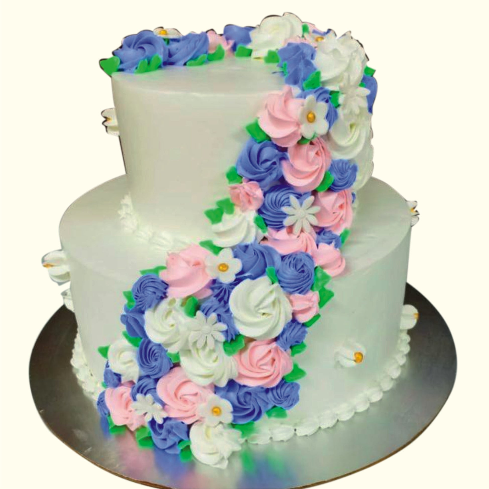 DIVINE DOUBLE LAYER FANCY CAKE-76