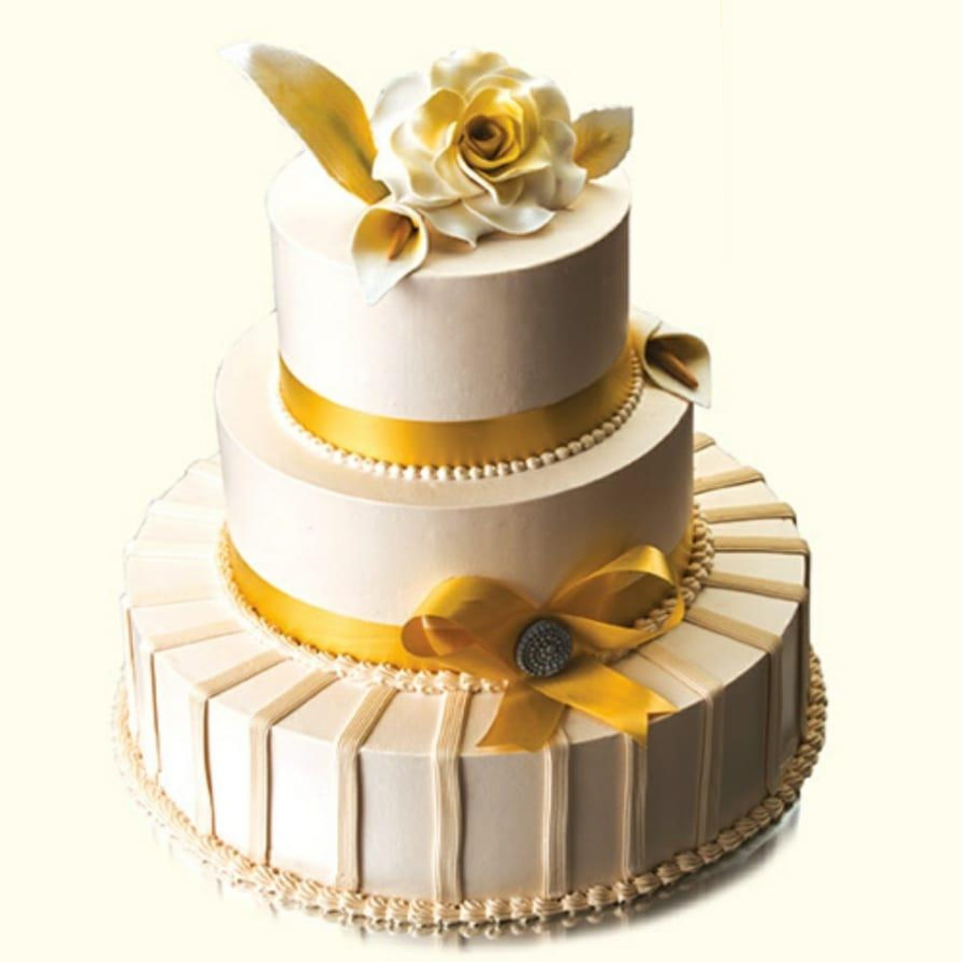 TRIPLE LAYER DESIGN FANCY CAKE-85