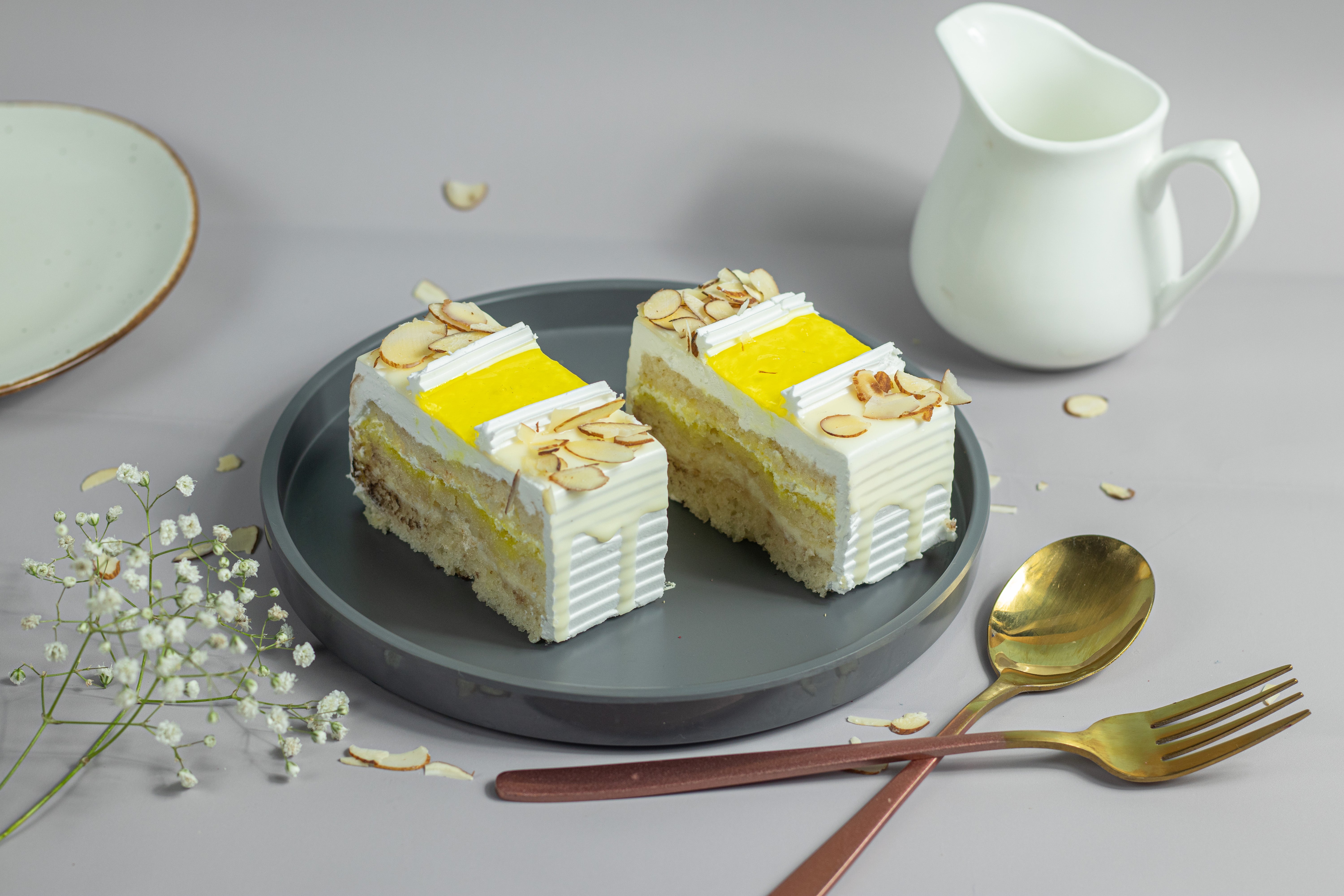 White Chocolate Pineapple Mousse Pastry