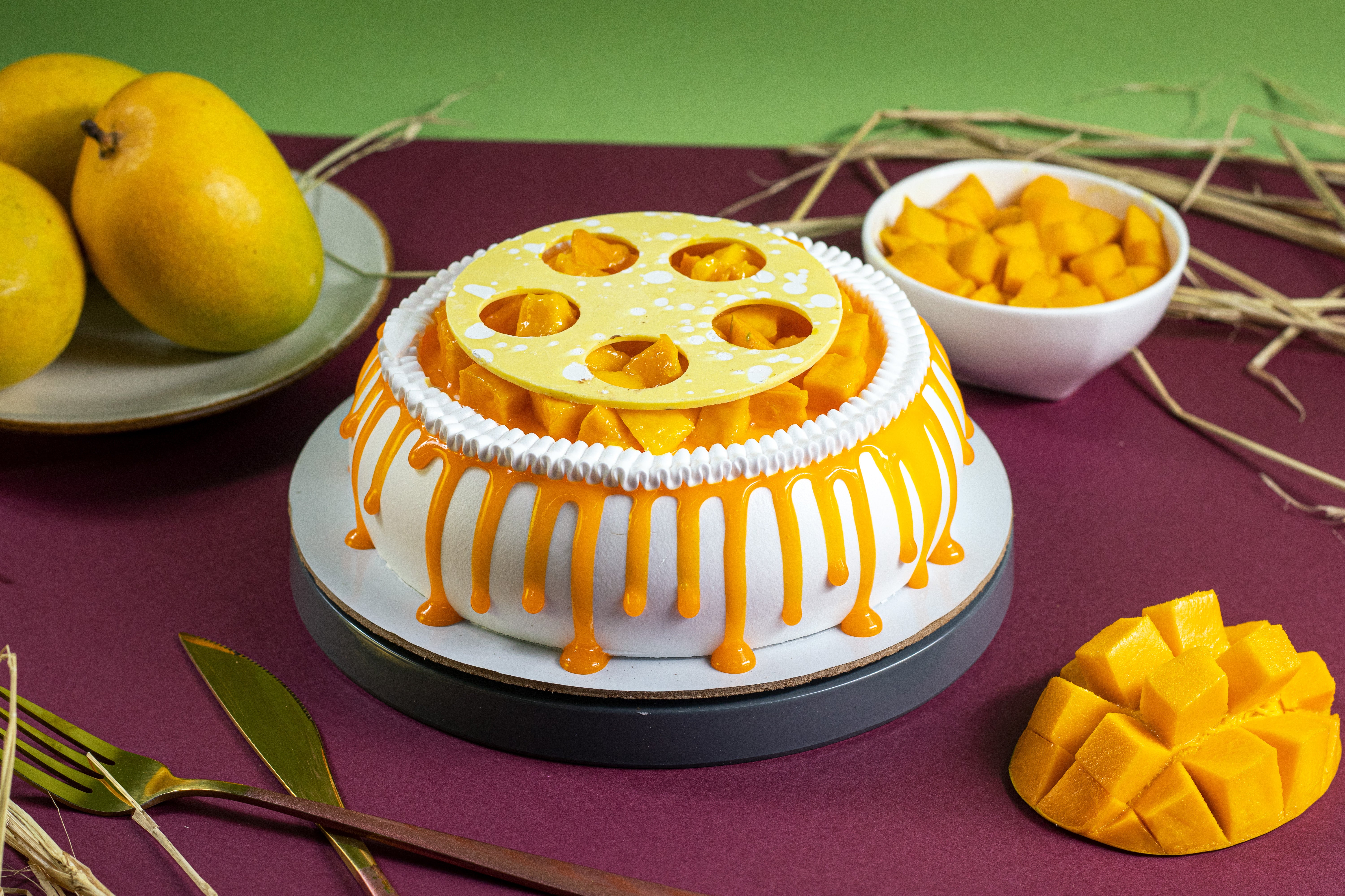 Mango Loaded Cake
