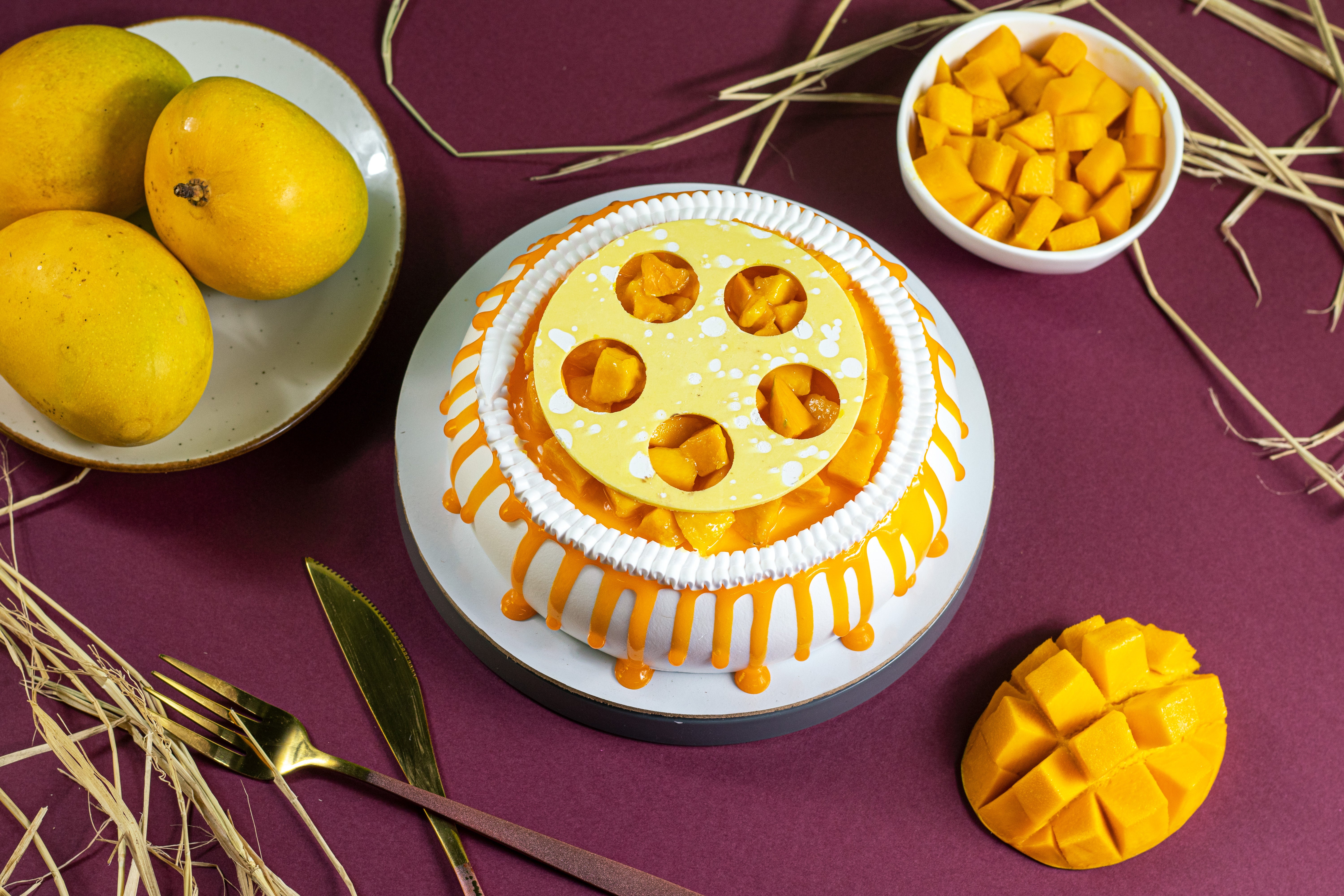 Mango Loaded Cake