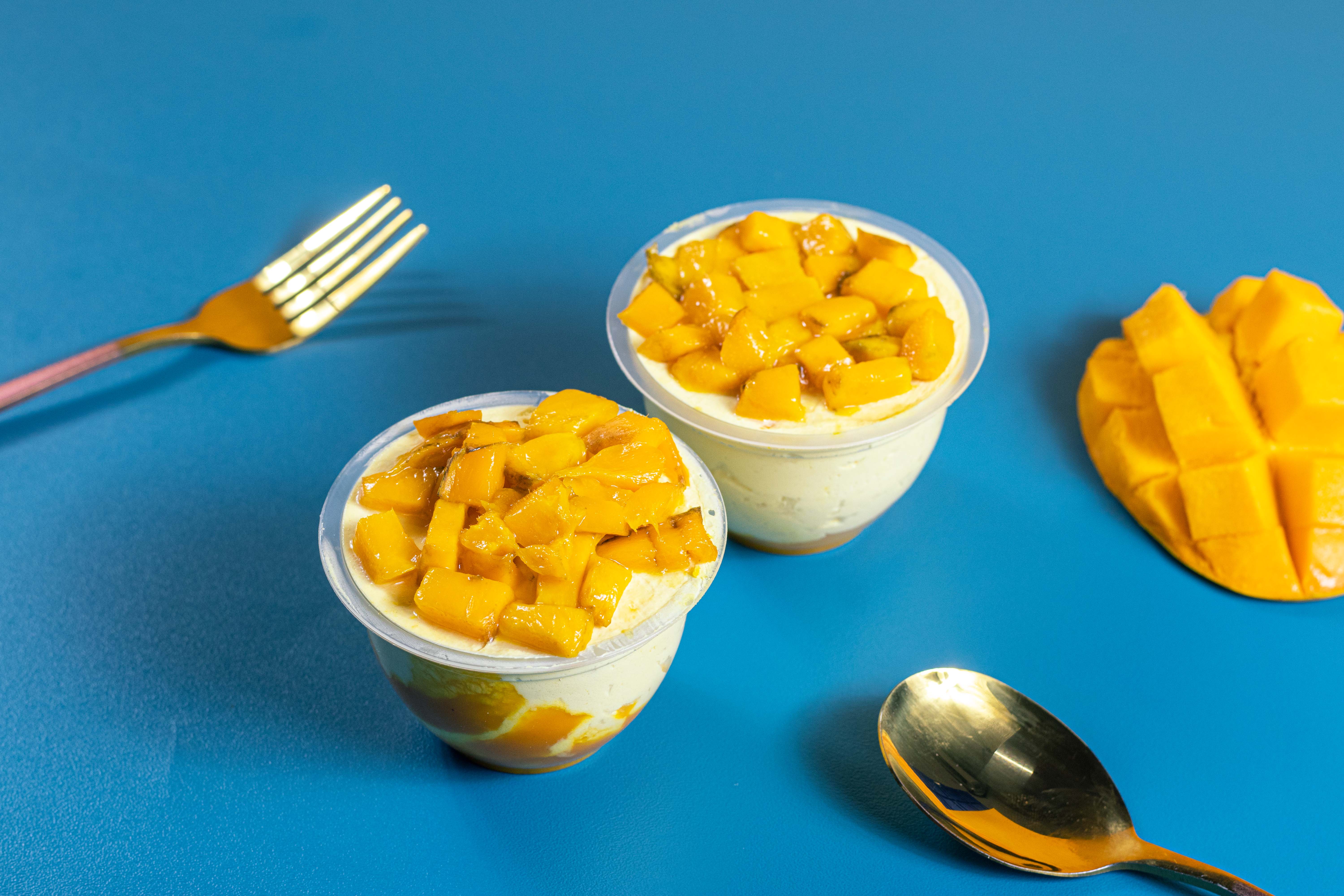 Mango Mousse Cup