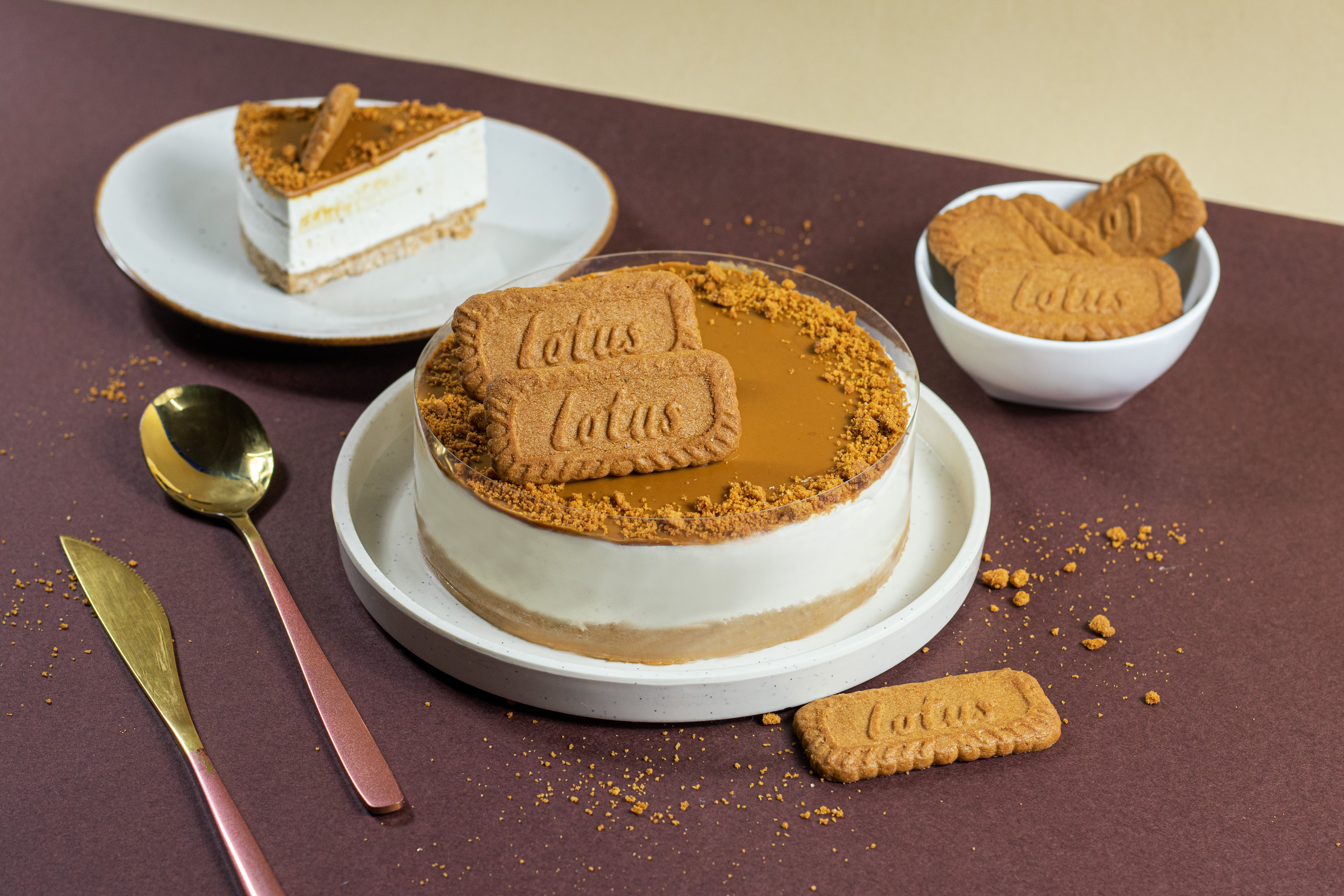 Lotus Biscoff Chesse Cake