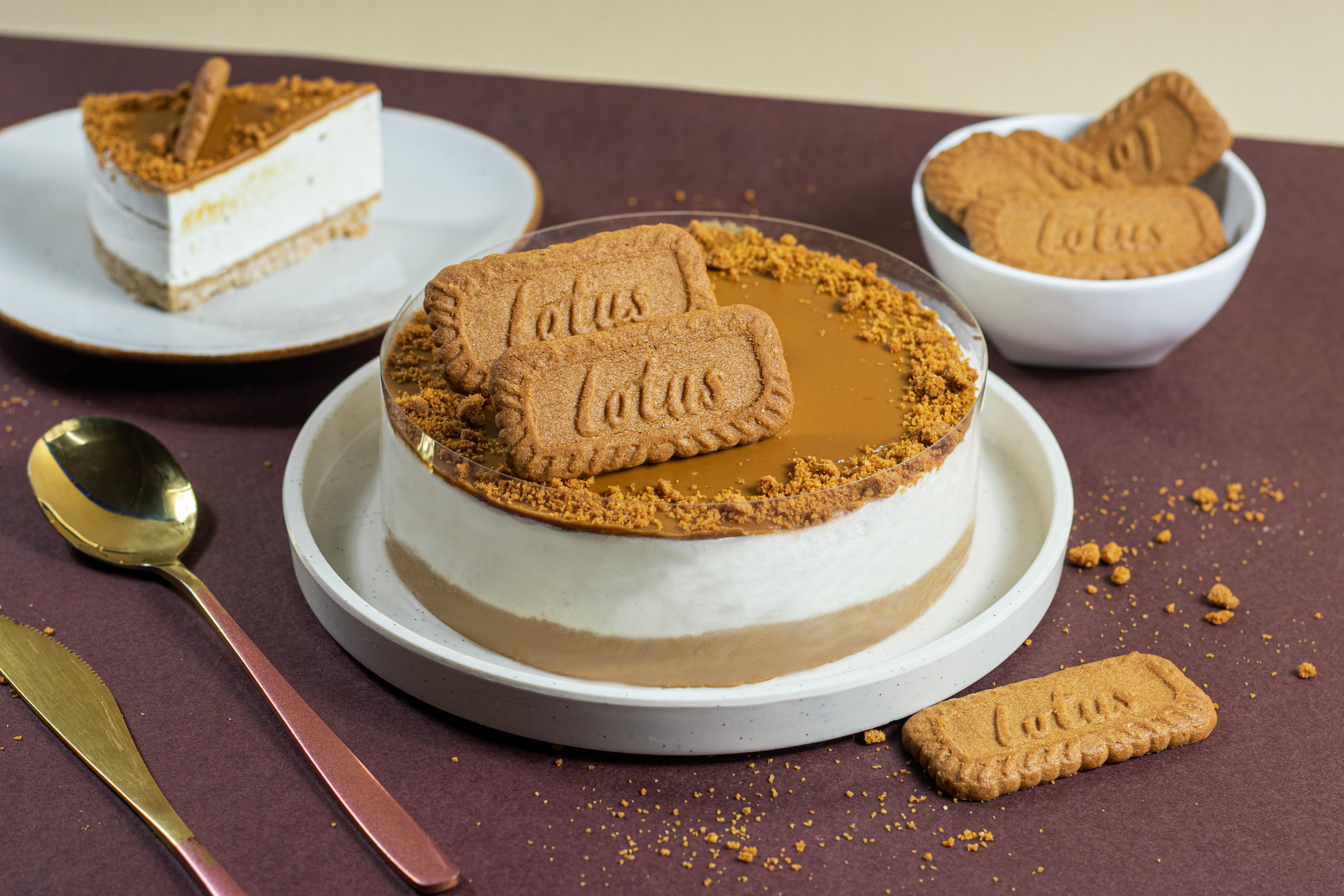 Lotus Biscoff Chesse Cake