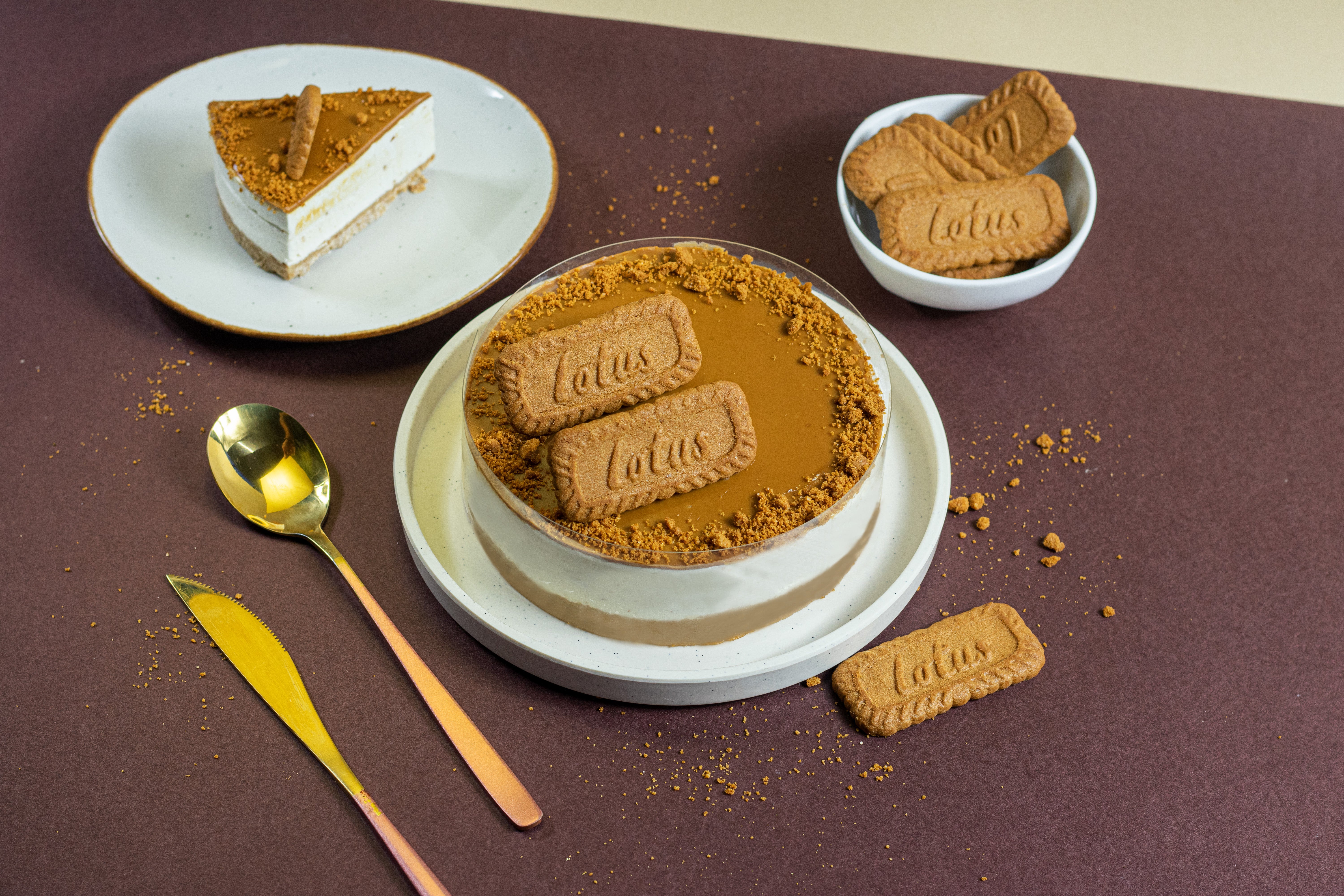 Lotus Biscoff Chesse Cake