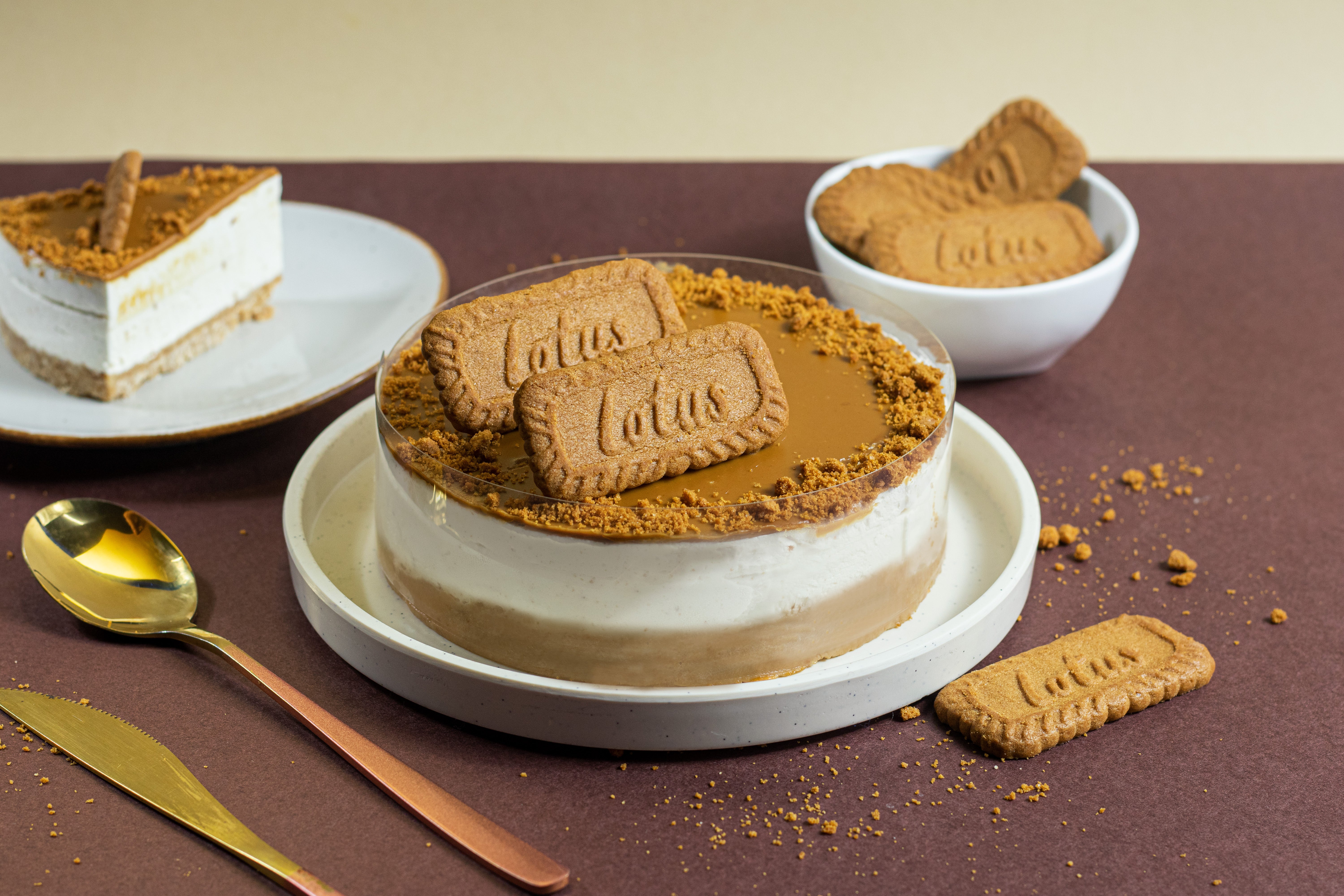Lotus Biscoff Chesse Cake