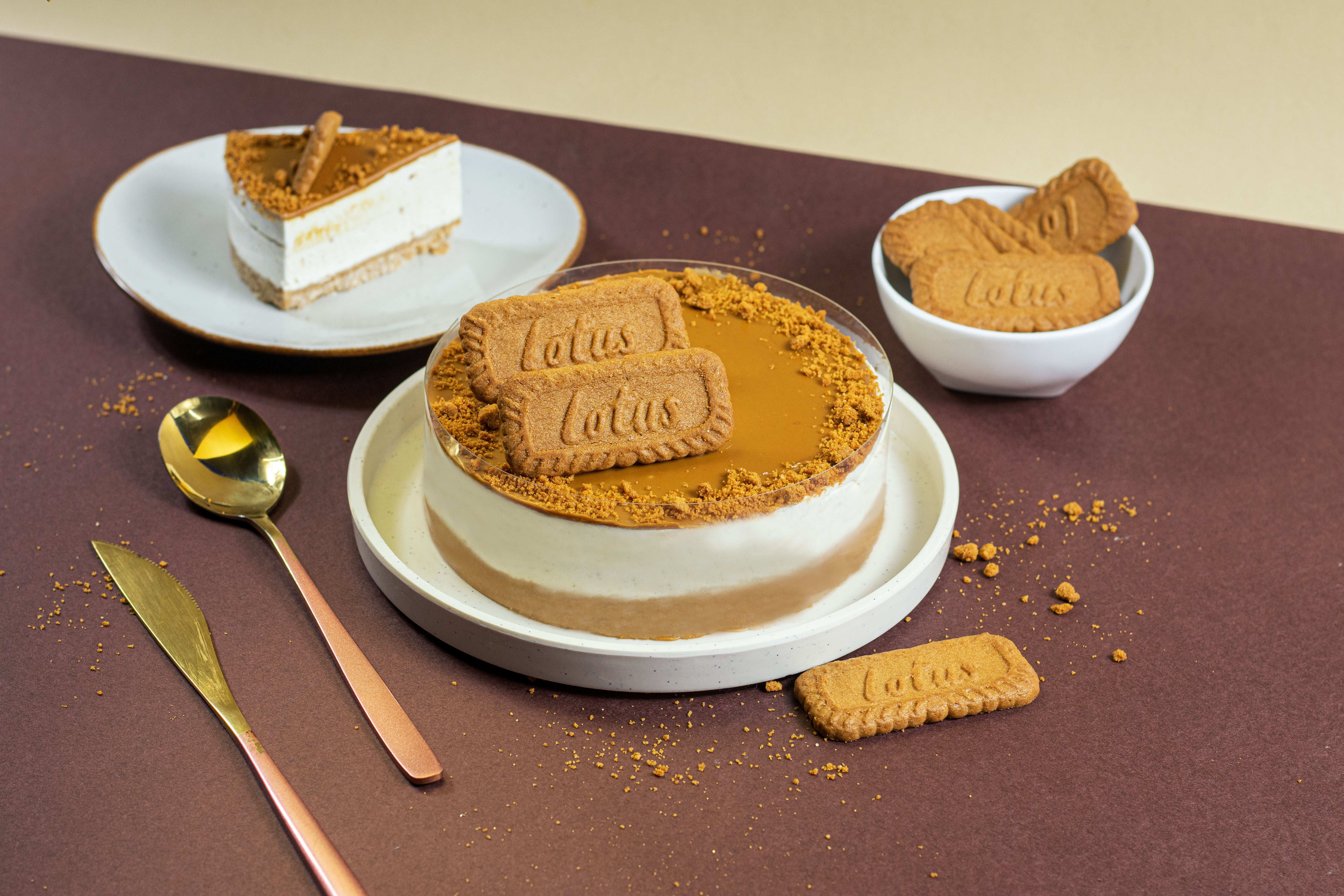 Lotus Biscoff Chesse Cake