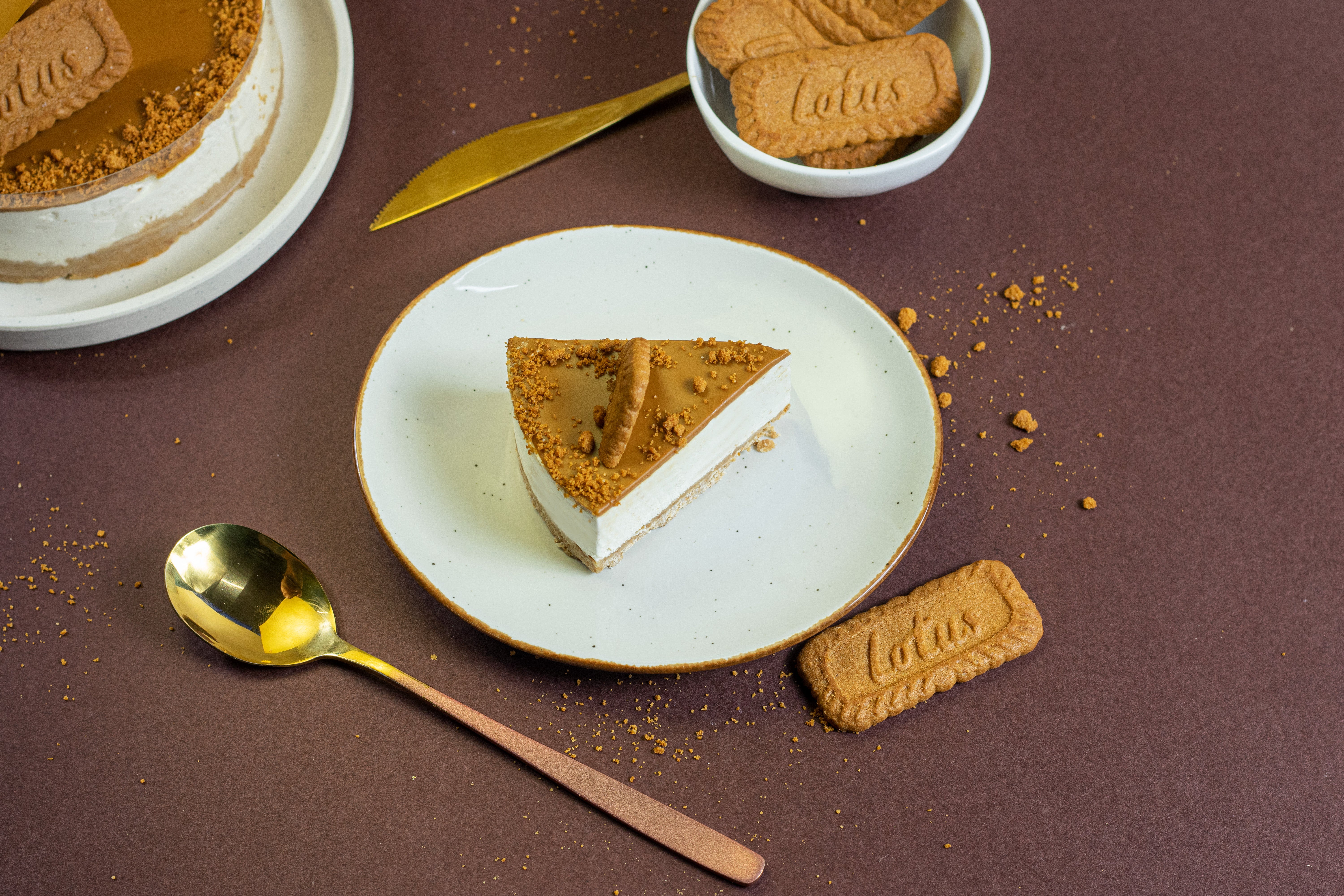 Lotus Biscoff Chesse Pastry