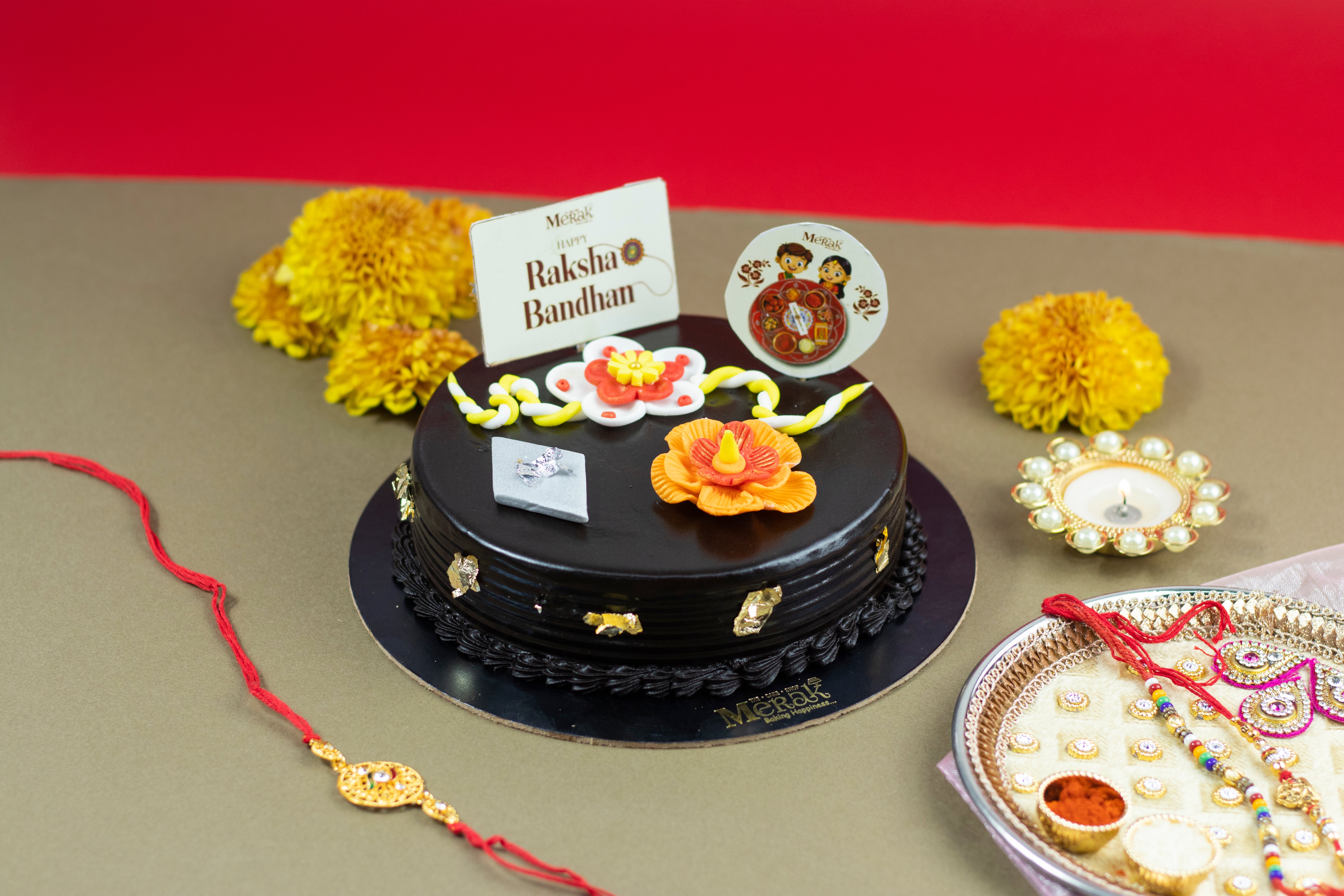 Rakhi Special Chocolate Cake
