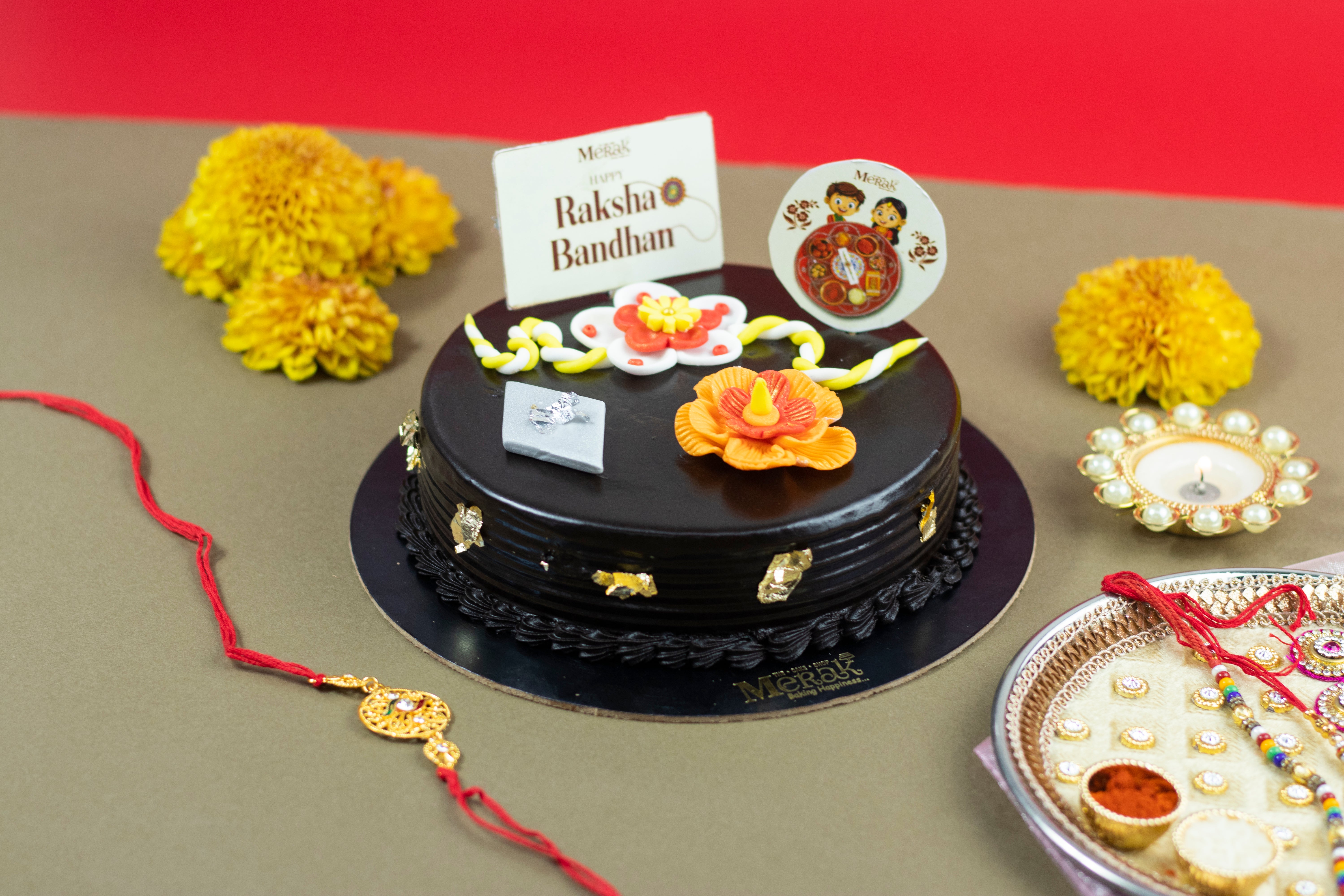 Rakhi Special Chocolate Cake