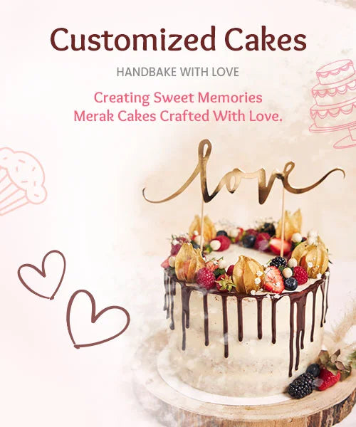 Advance Booking For Customize Cakes