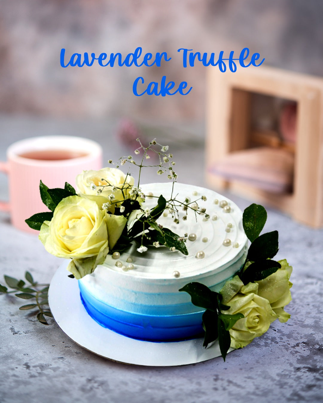 Lavender Truffle Cake