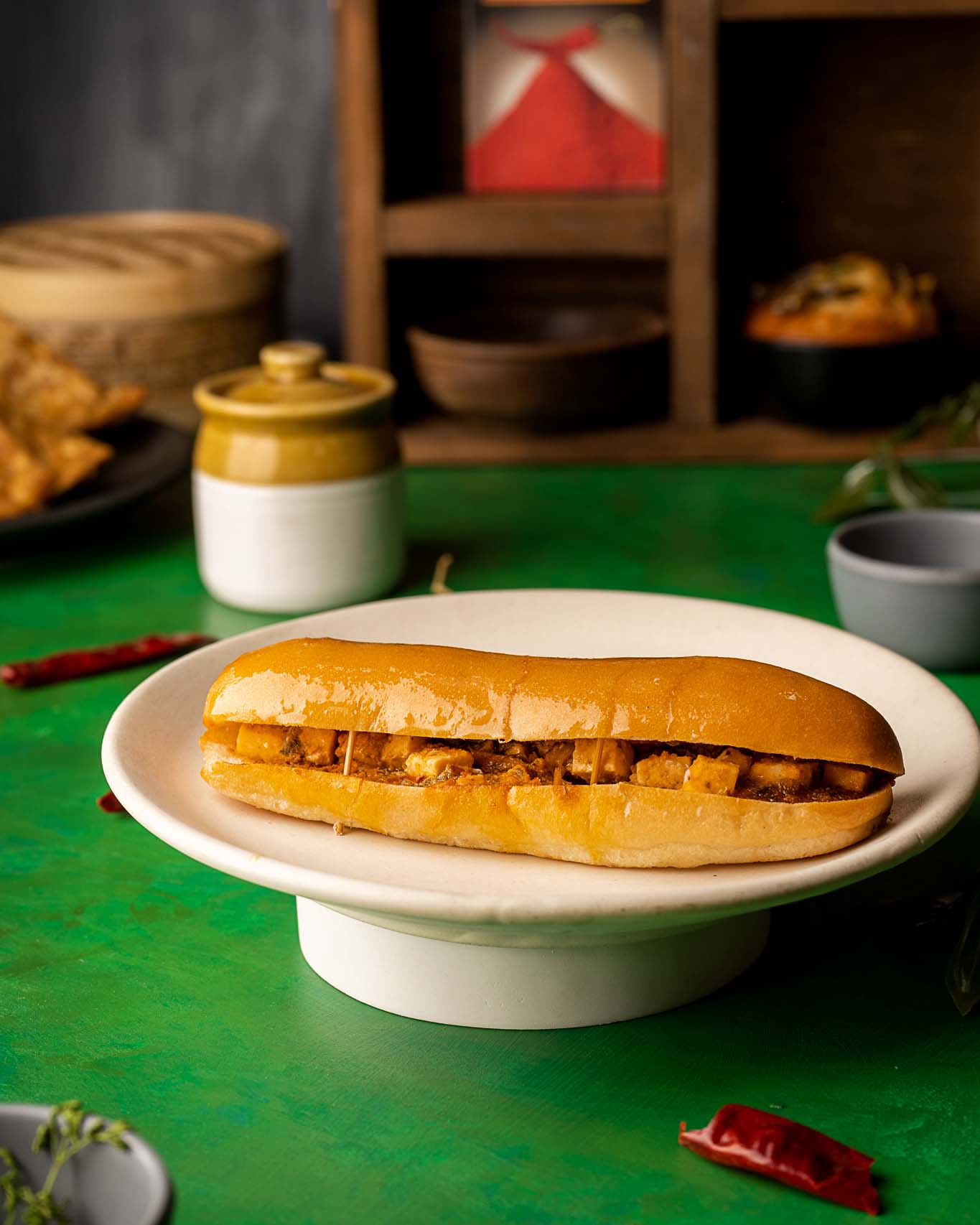 Delectable Paneer Tikka Roll