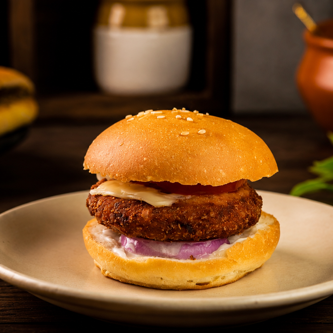 Veg Cheese Burger