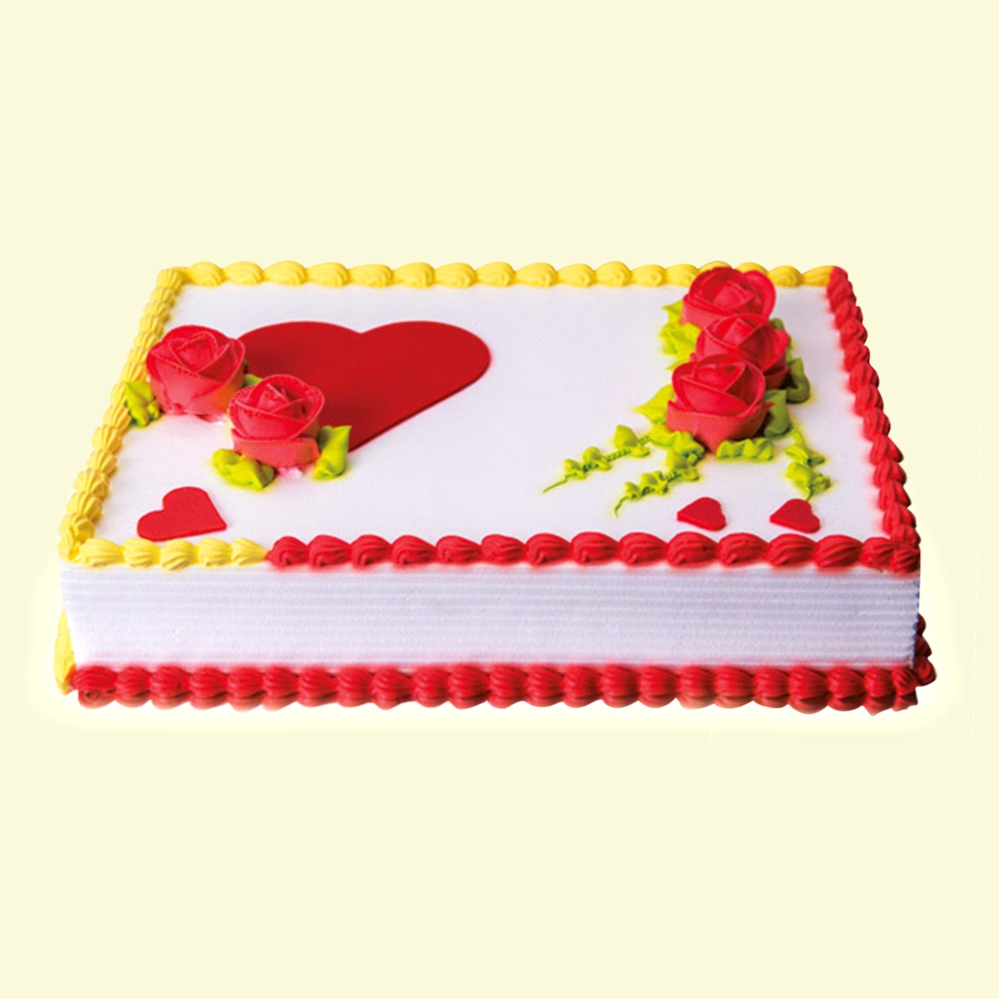 FLORAL DESIGN FANCY CAKE-A15