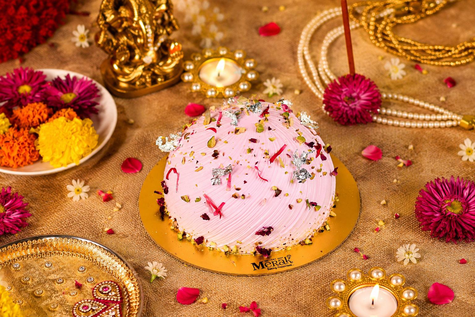 Falooda Ganpati Modak Cake