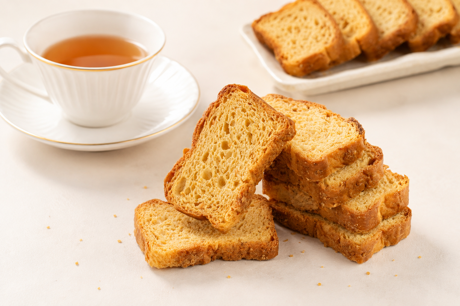 Crunchy Milk Toast