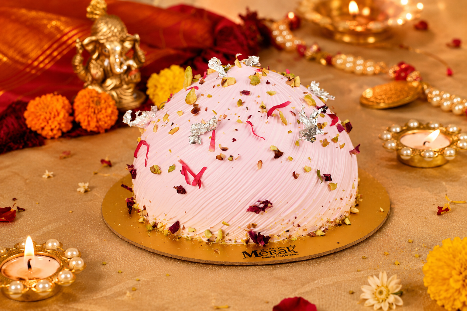 Falooda Ganpati Modak Cake