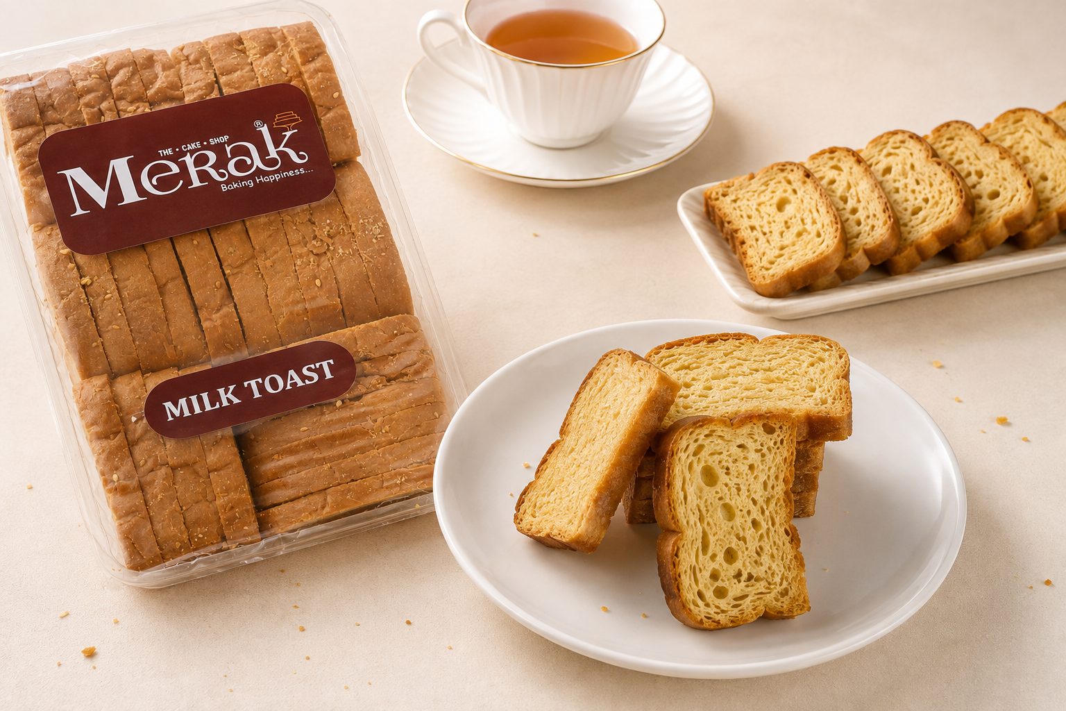 Crunchy Milk Toast