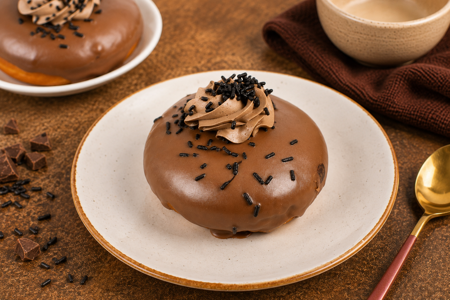 Milk Mousse Donut