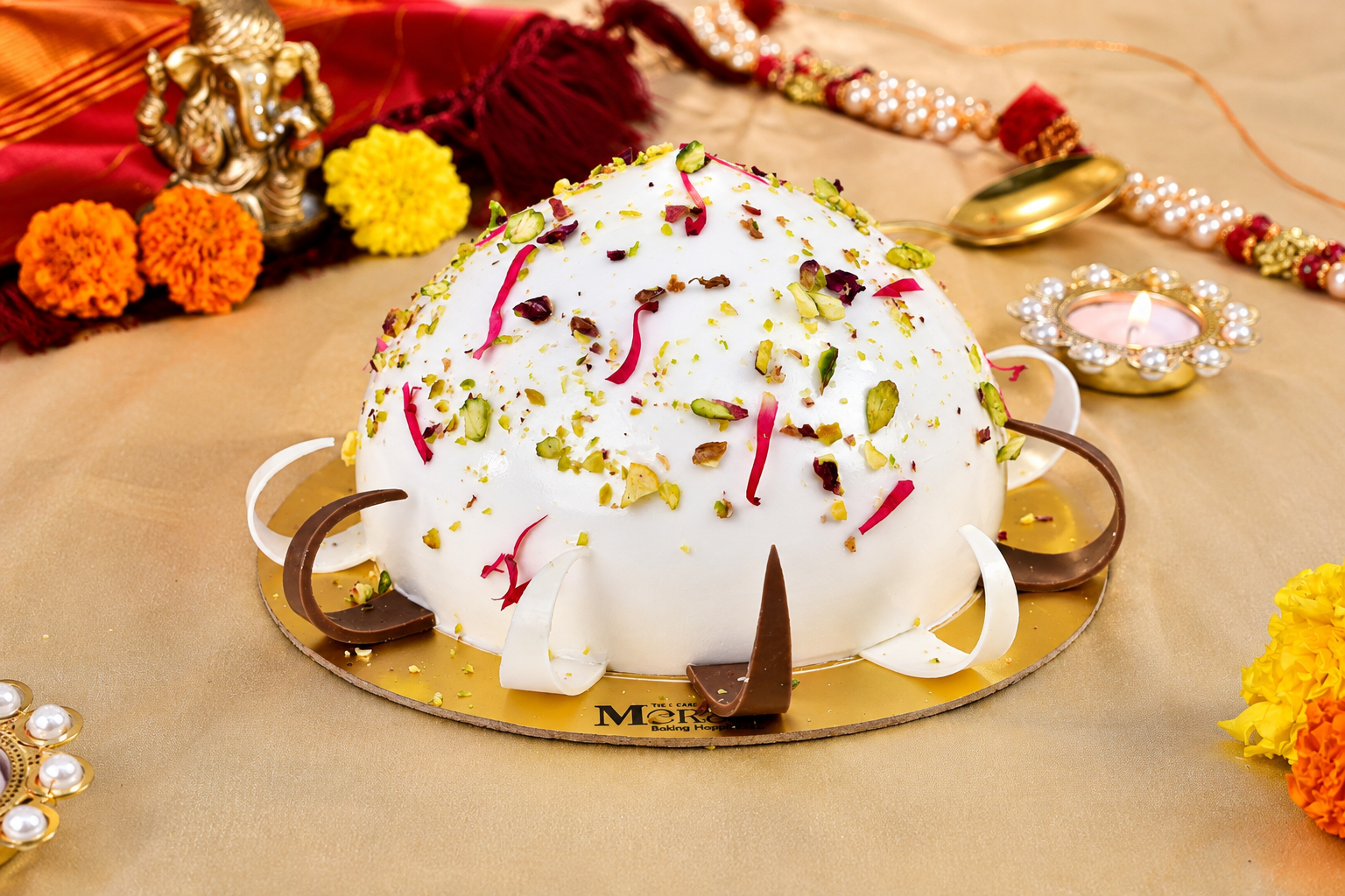 Rabdi Ganpati Modak Cake