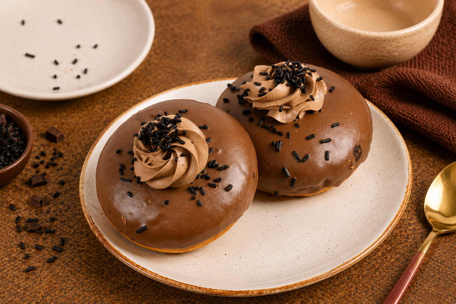 Milk Mousse Donut