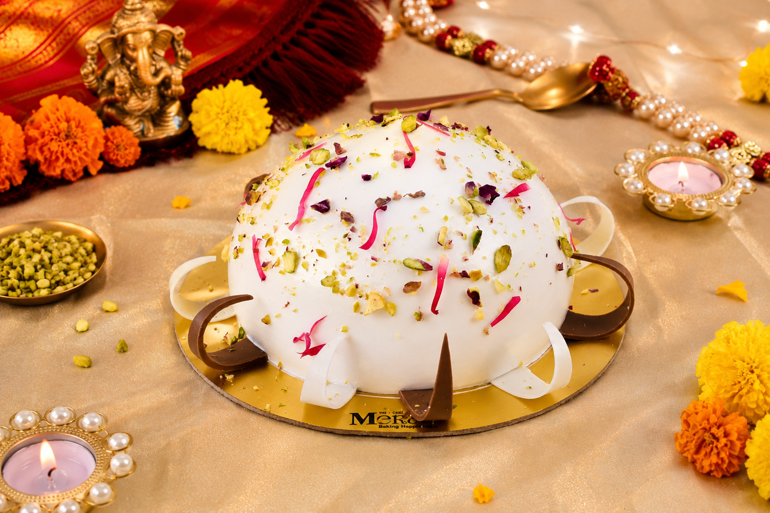 Rabdi Ganpati Modak Cake