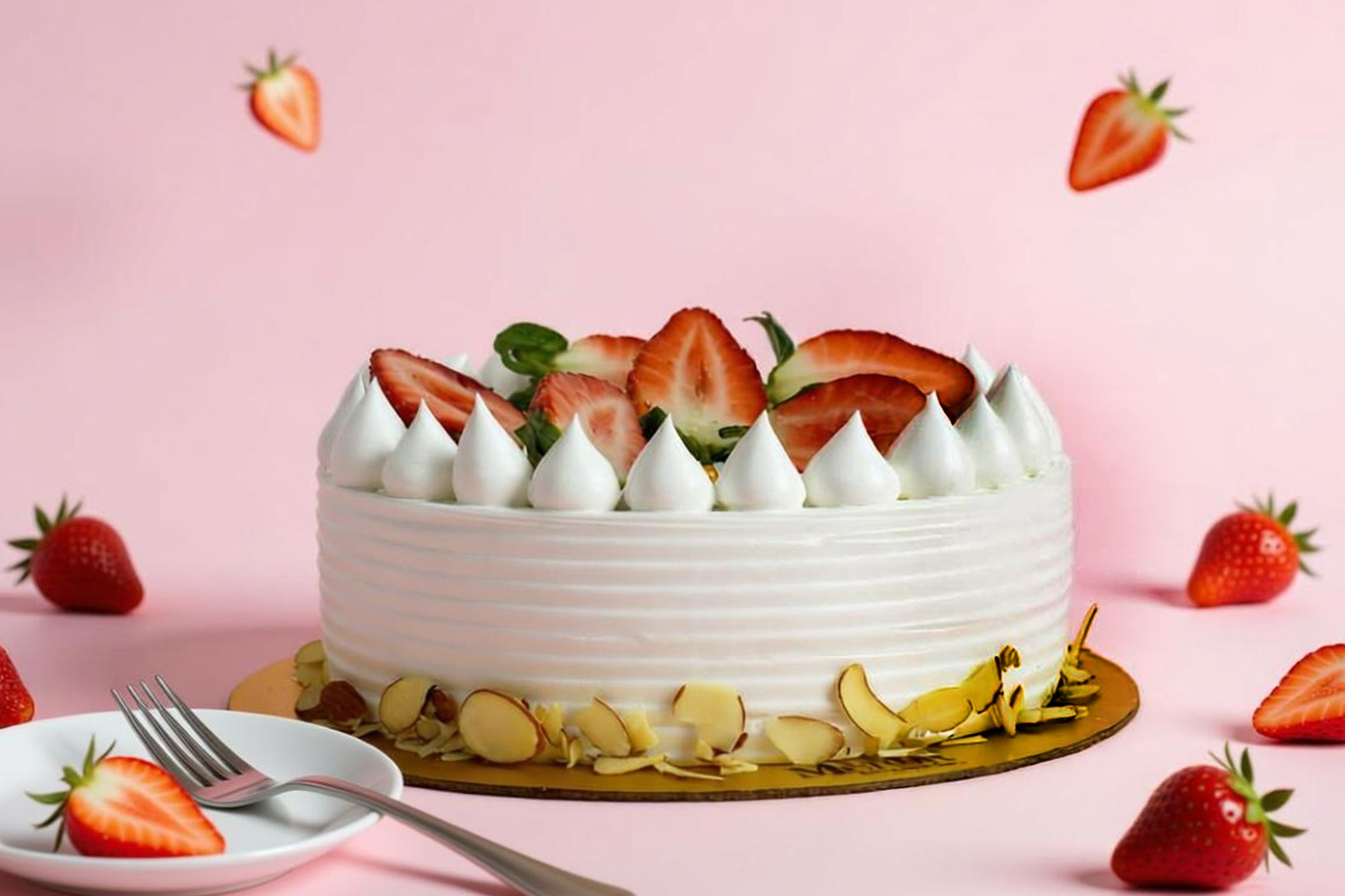 Strawberry Fancy Cake