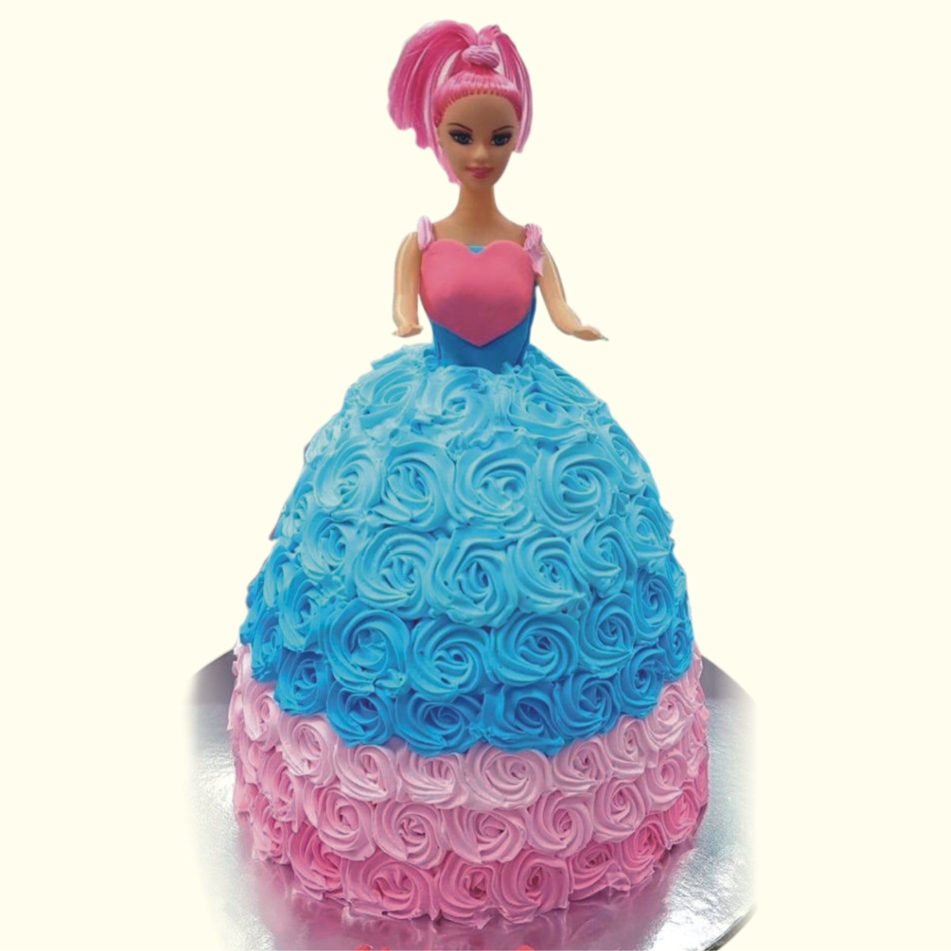 Fairy Barbie Fondant Cake | Winni.in