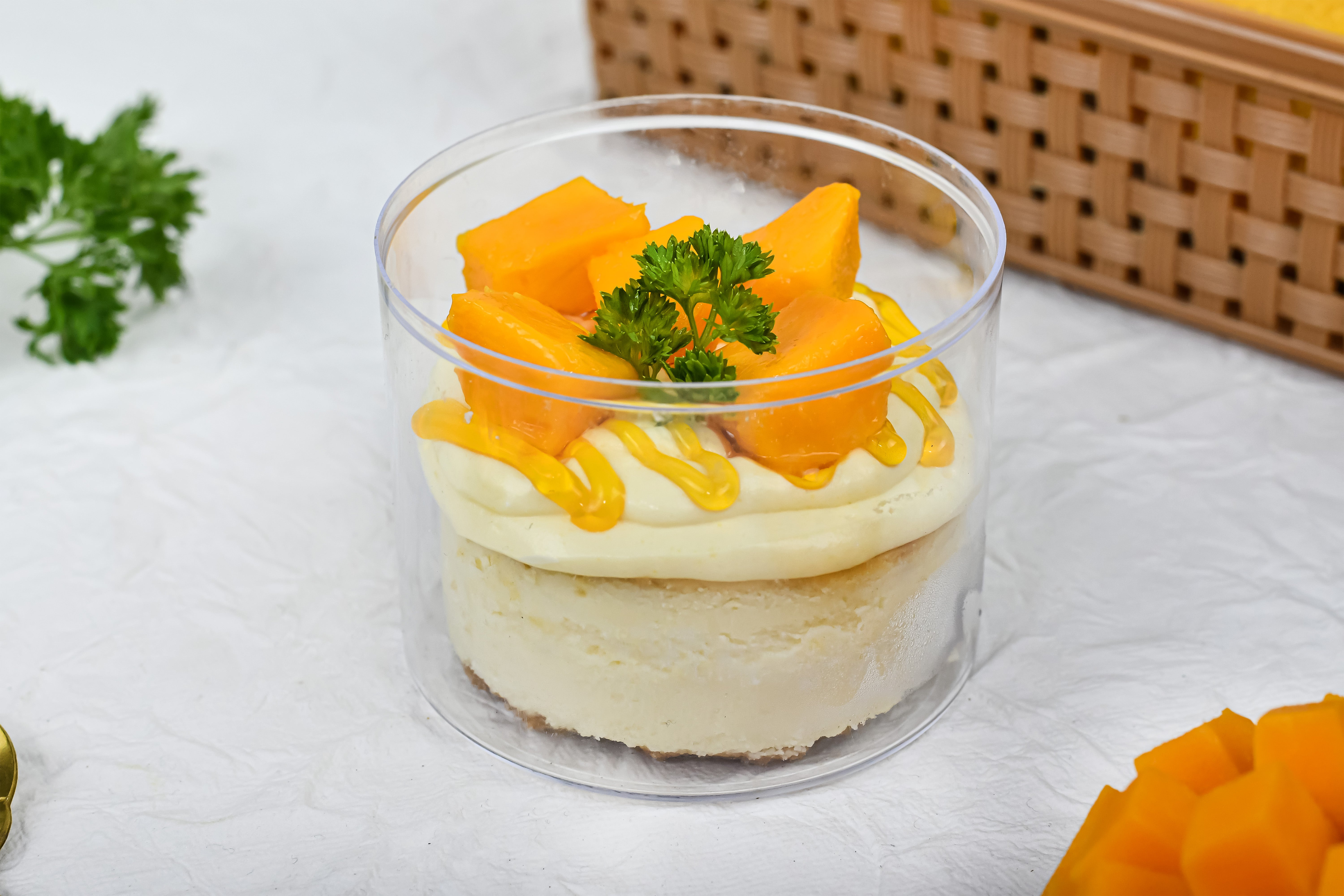 Mango premium cheese pastry