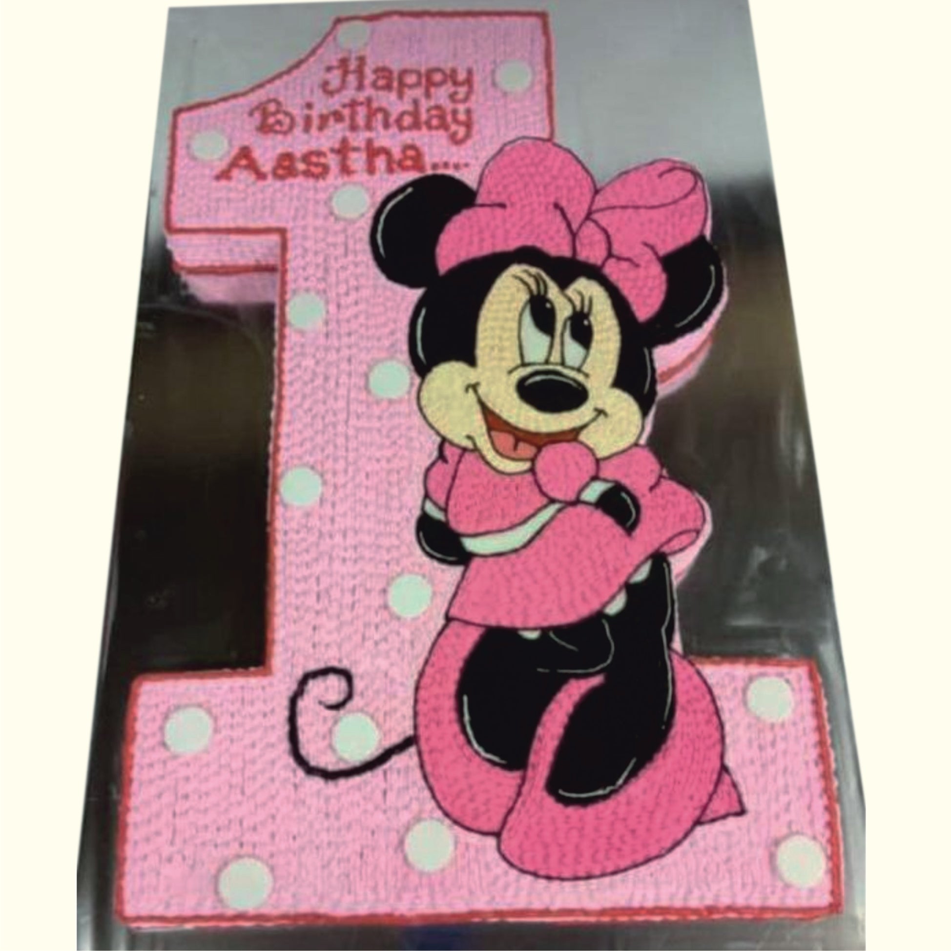 MINI MOUSE GIRLS FANCY CAKE-A81