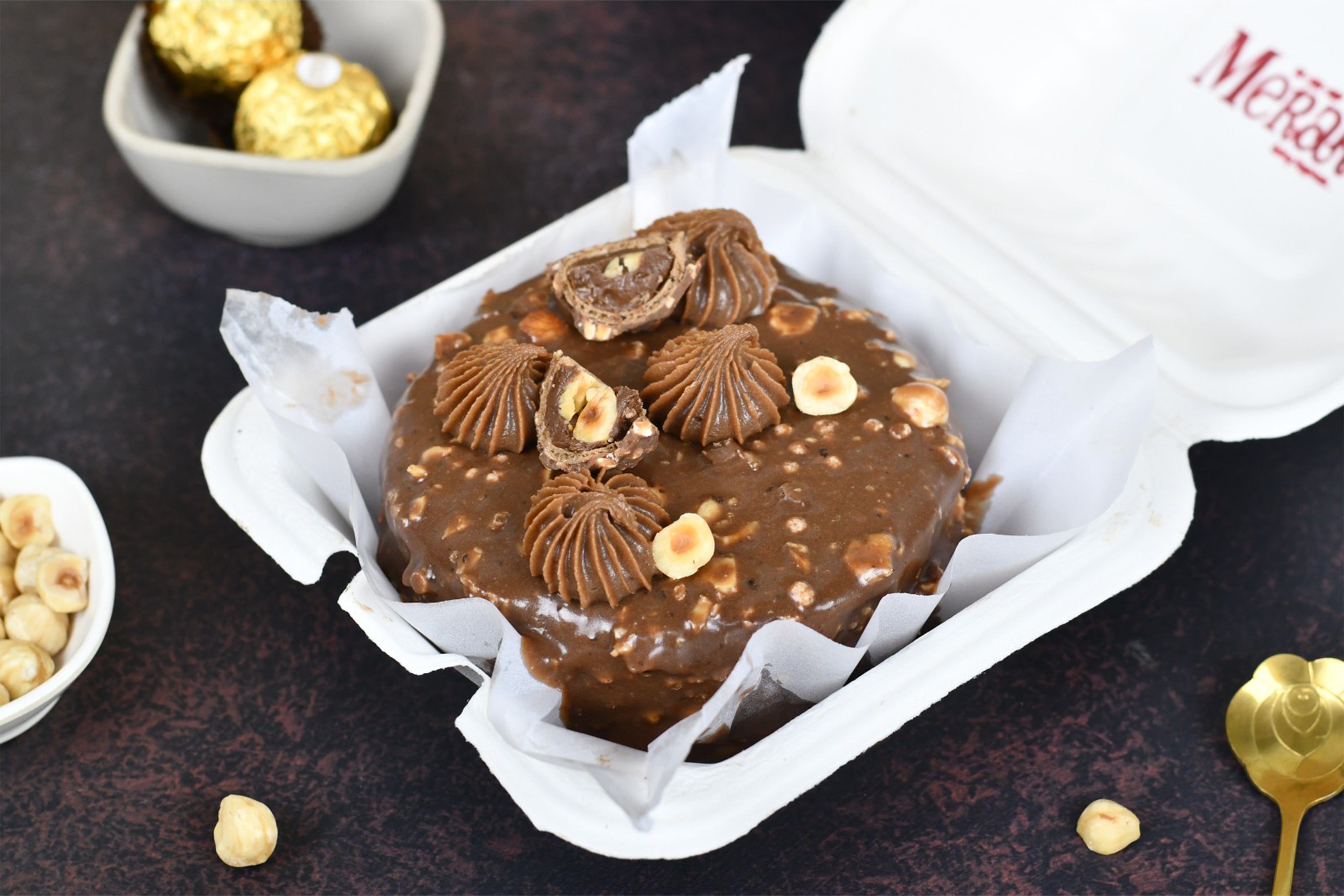 Ferrero Rocher Bento Cake