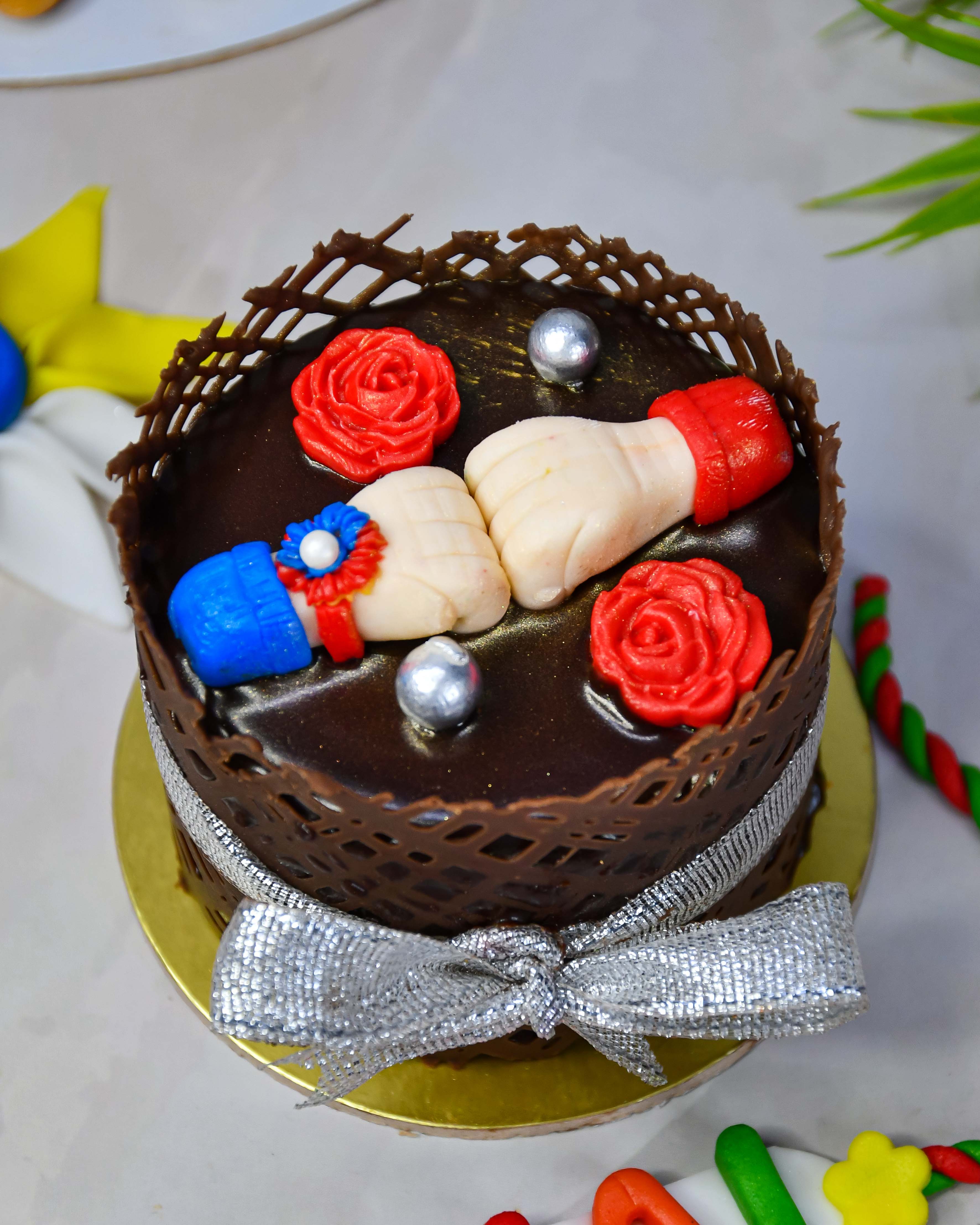 rakhi #rakhicake #siblings #rakshabandhan | Special cake, Cake design, Food  snapchat
