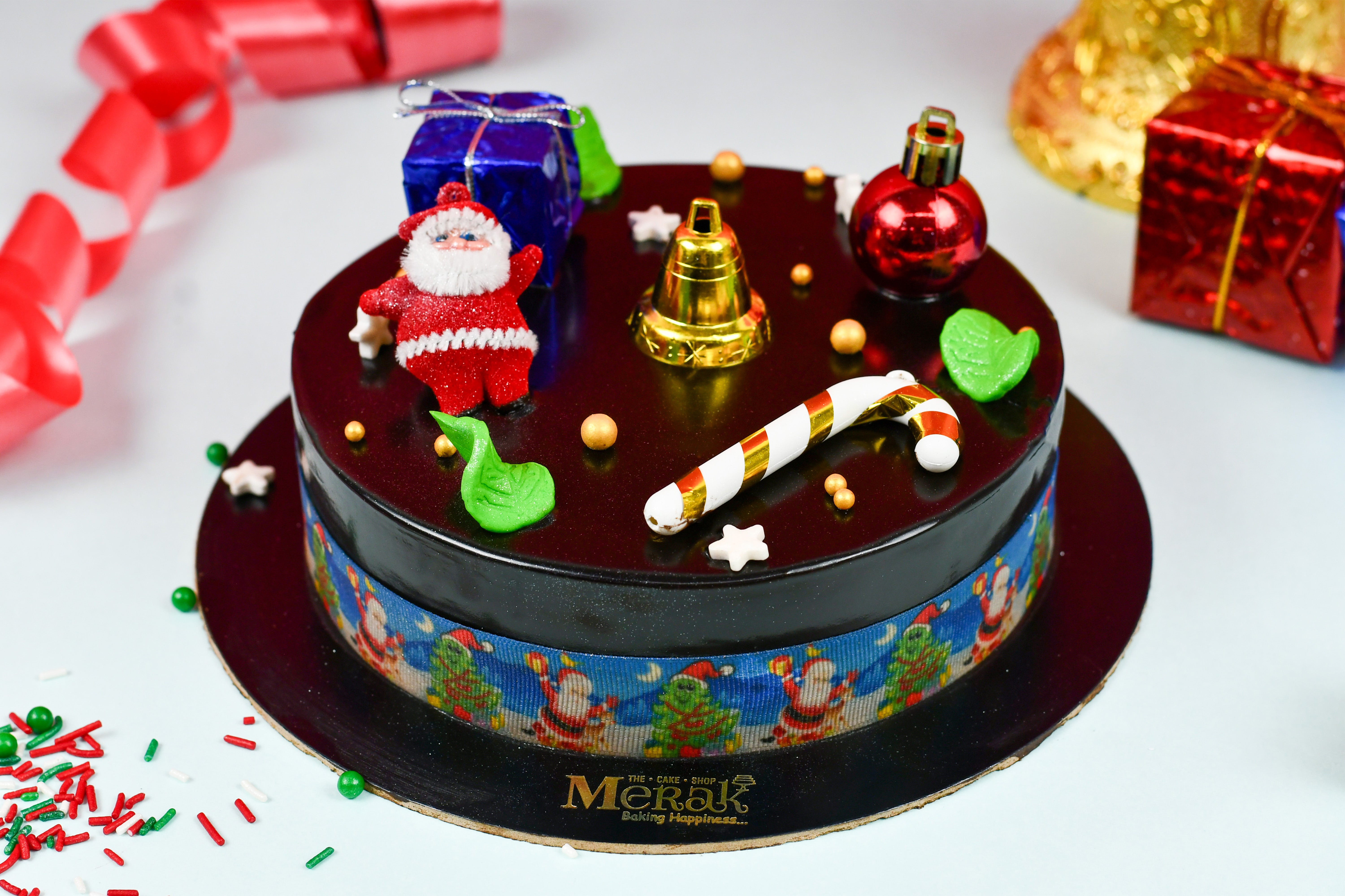 Chocolate Christmas Cake