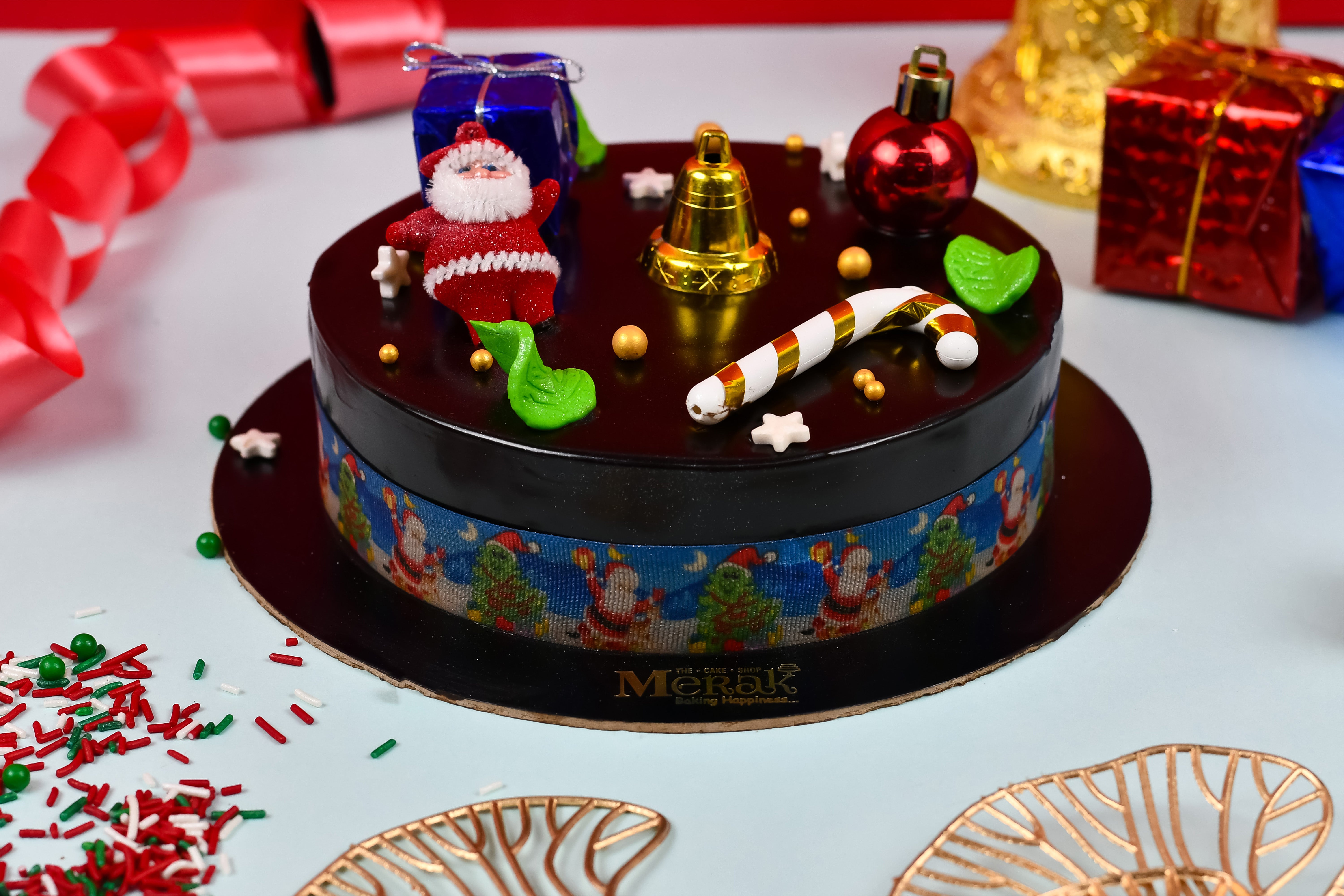 Chocolate Christmas Cake