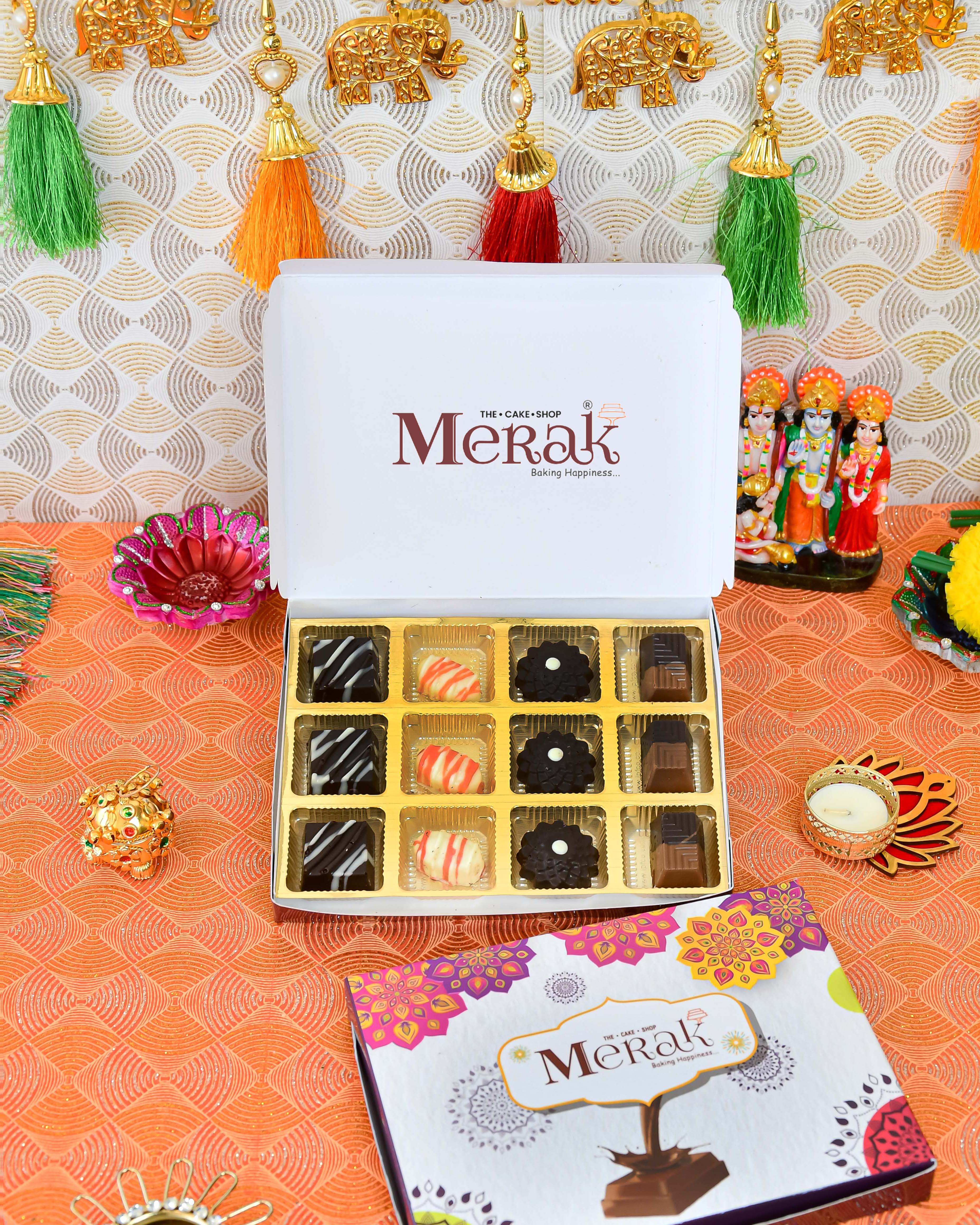 Premium Chocolate Box crafted with the finest ingredients for Diwali gifting