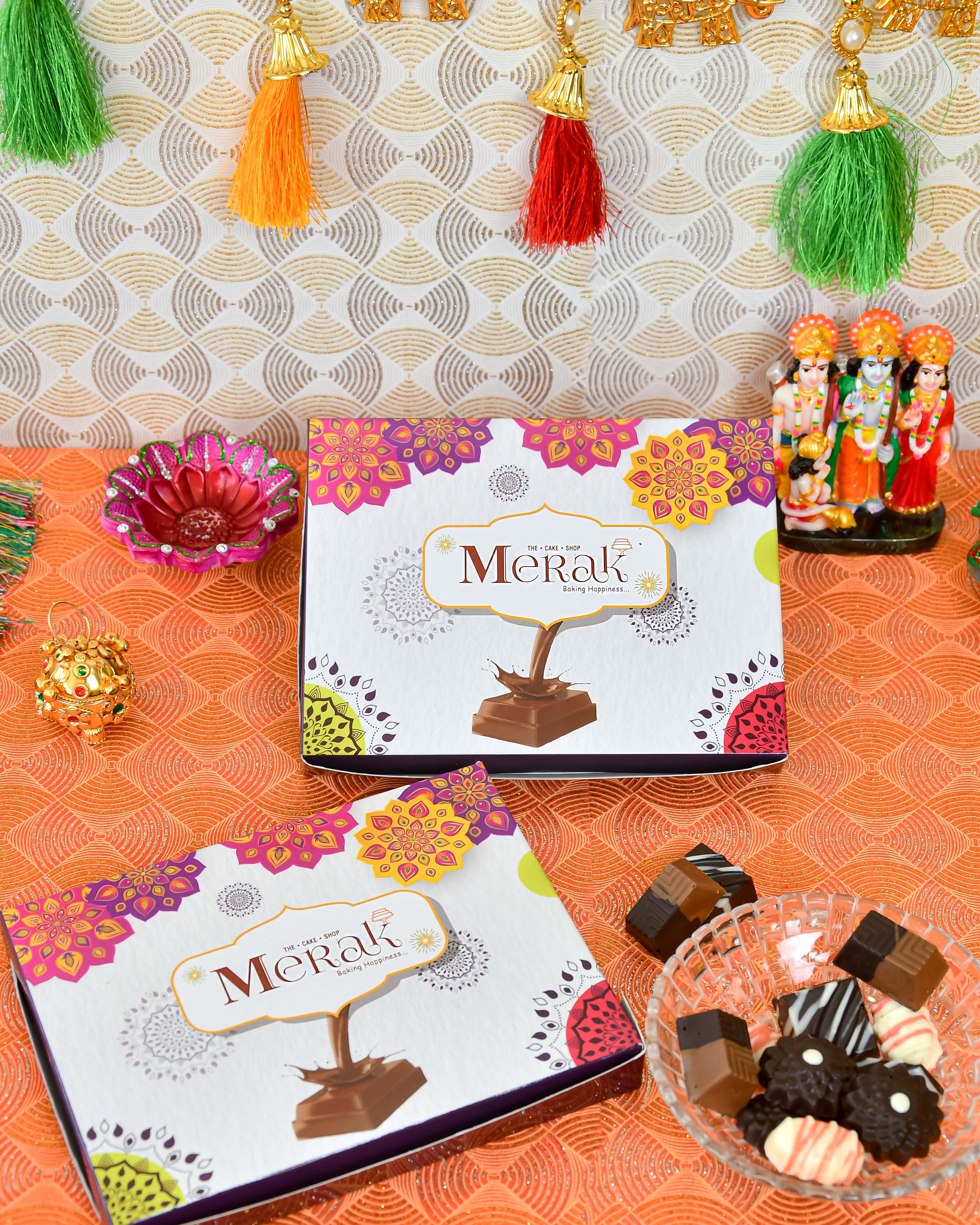Premium Chocolate Box crafted with the finest ingredients for Diwali gifting