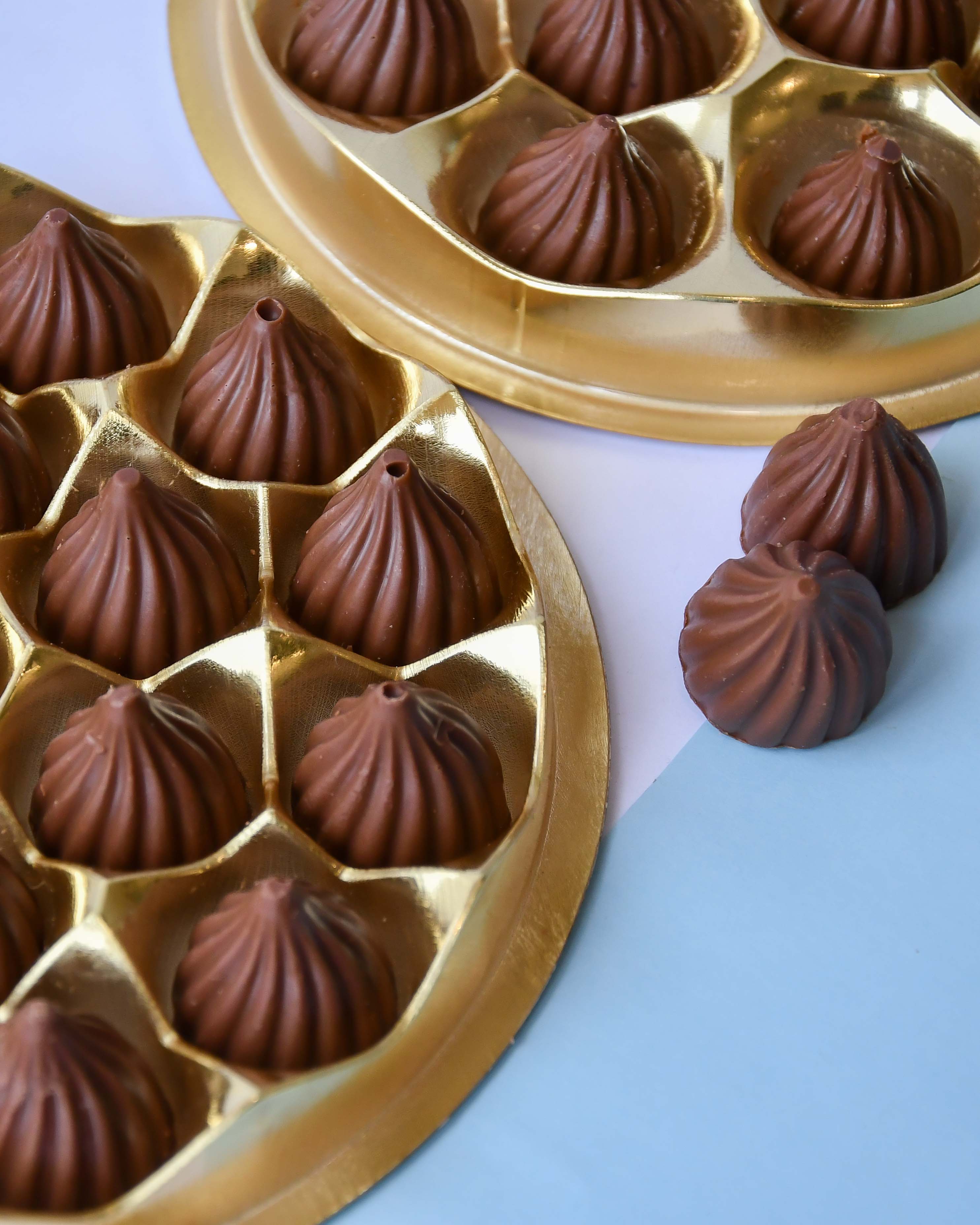 21 PC Chocolate Modak Best Ganesh Chaturthi Treat | Order Now! – Merak ...