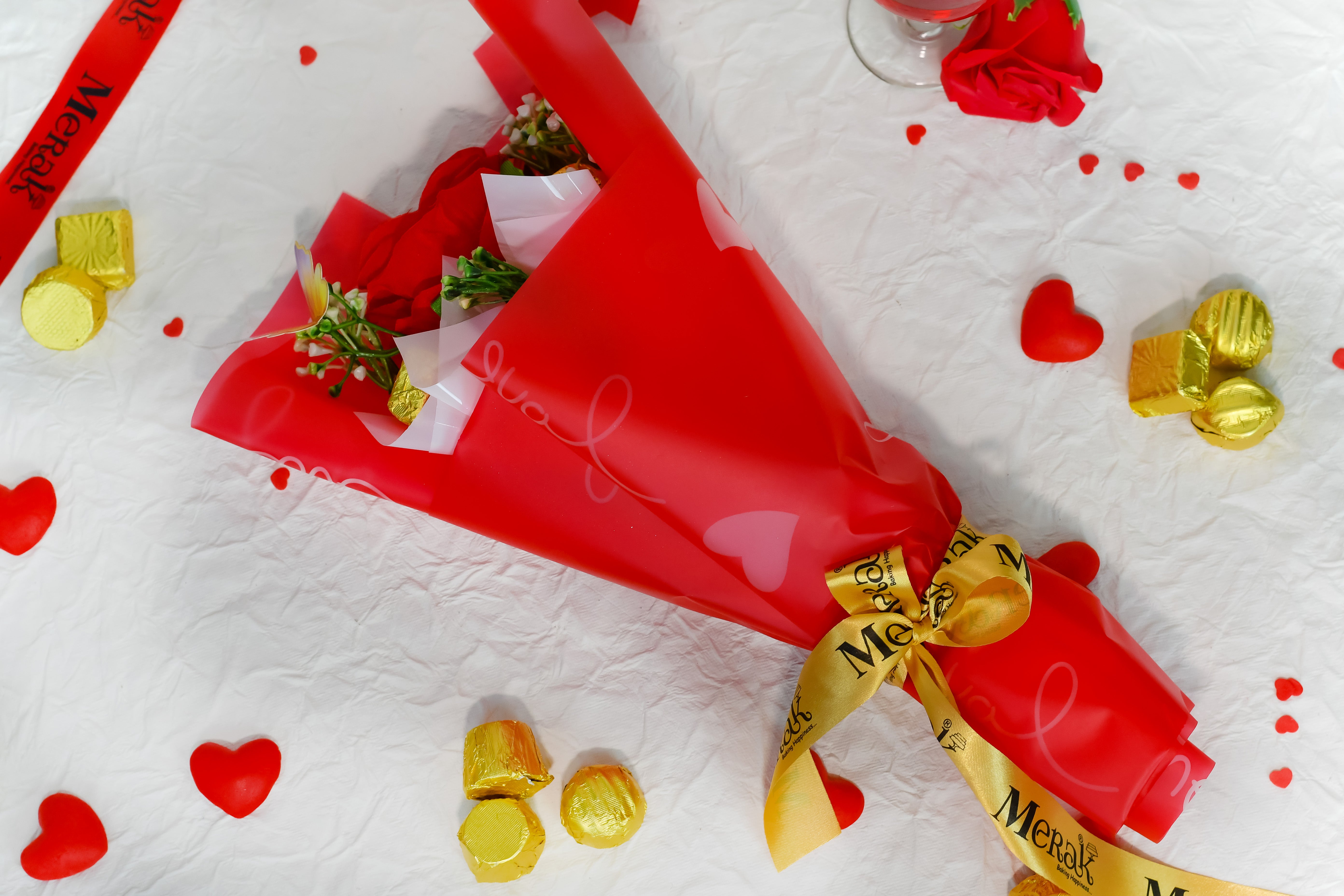 Warm Valentine bouquet