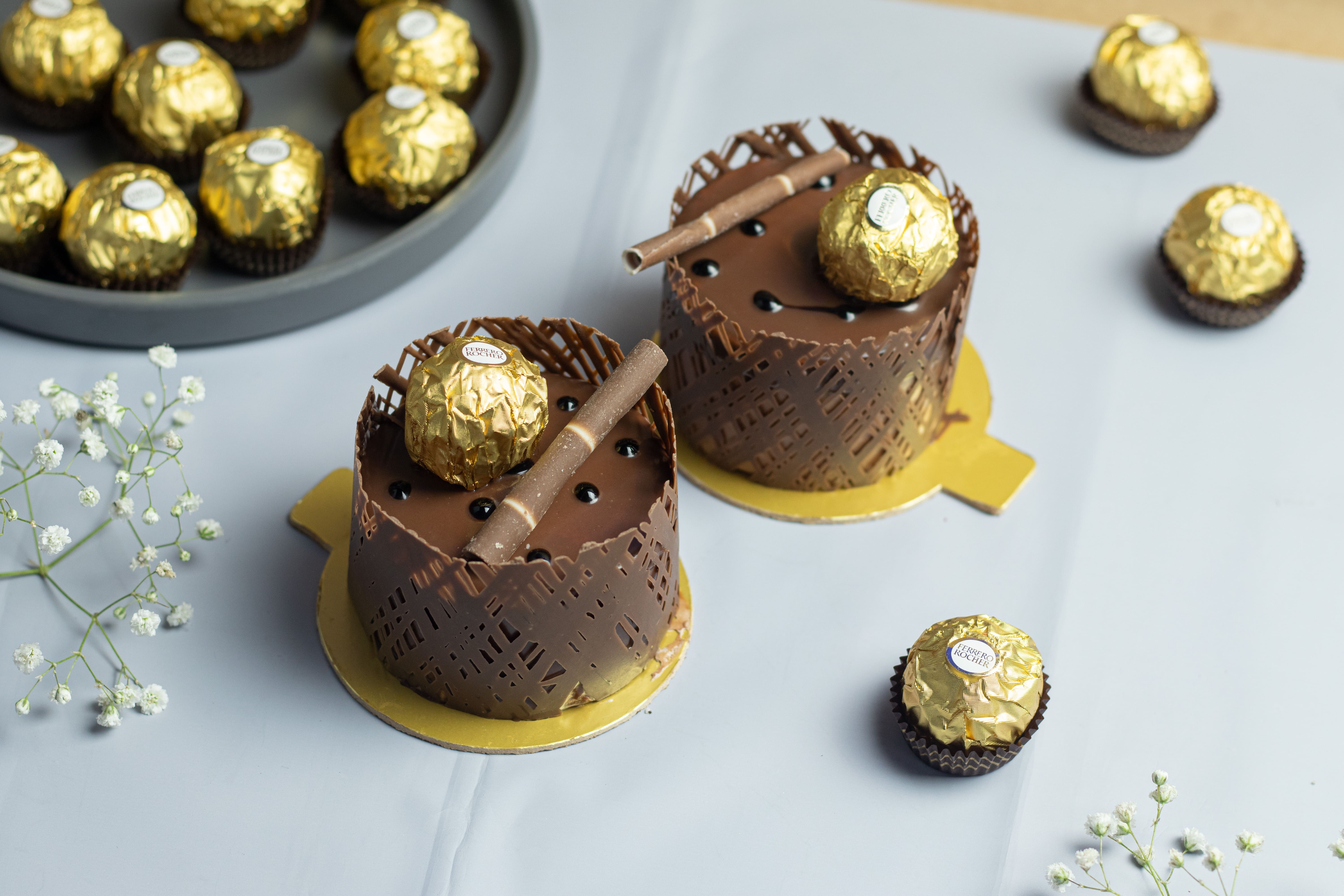 Ferrero Rocher Chocolate Pastry