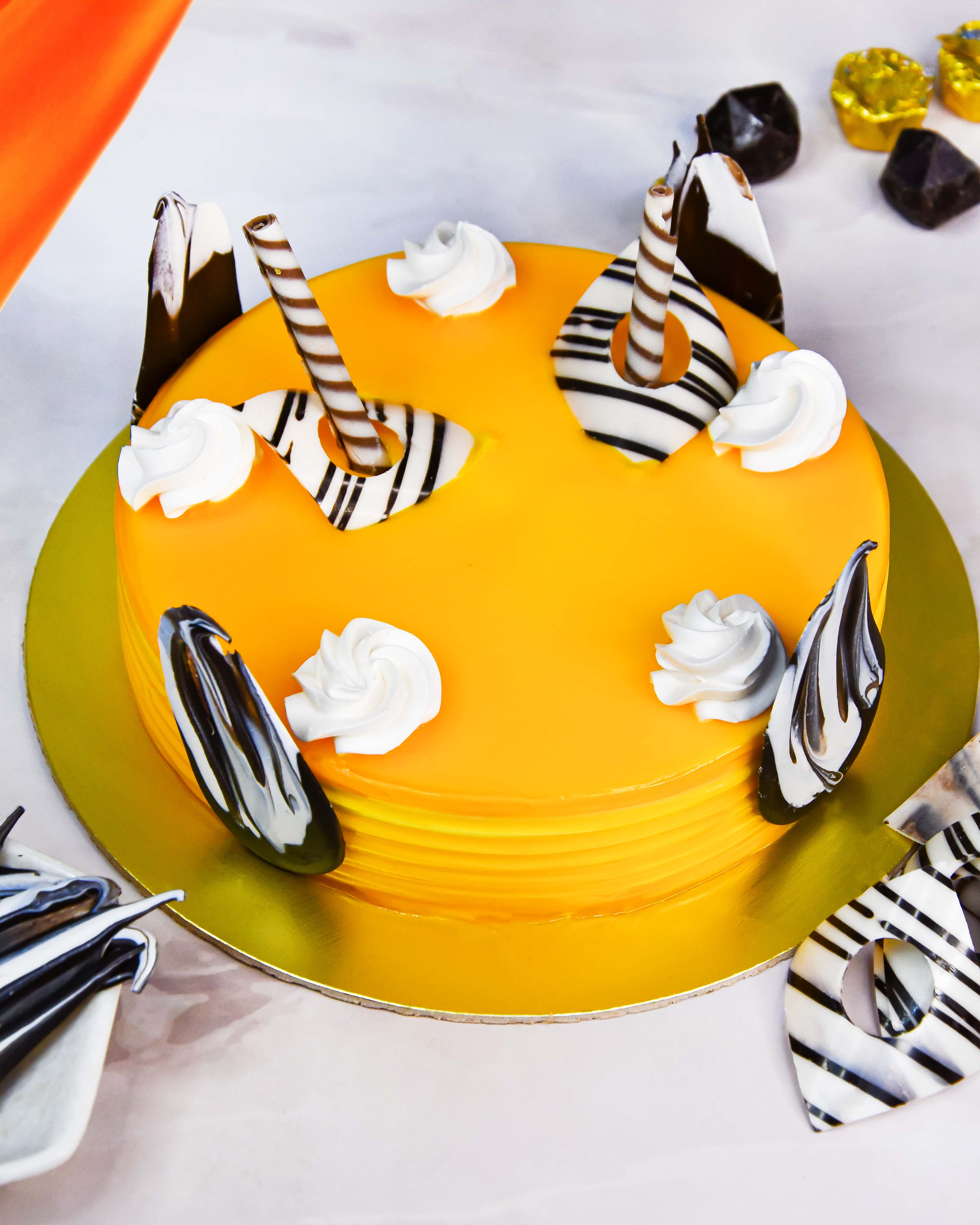 Mango Lychee Cake – Shree Mithai