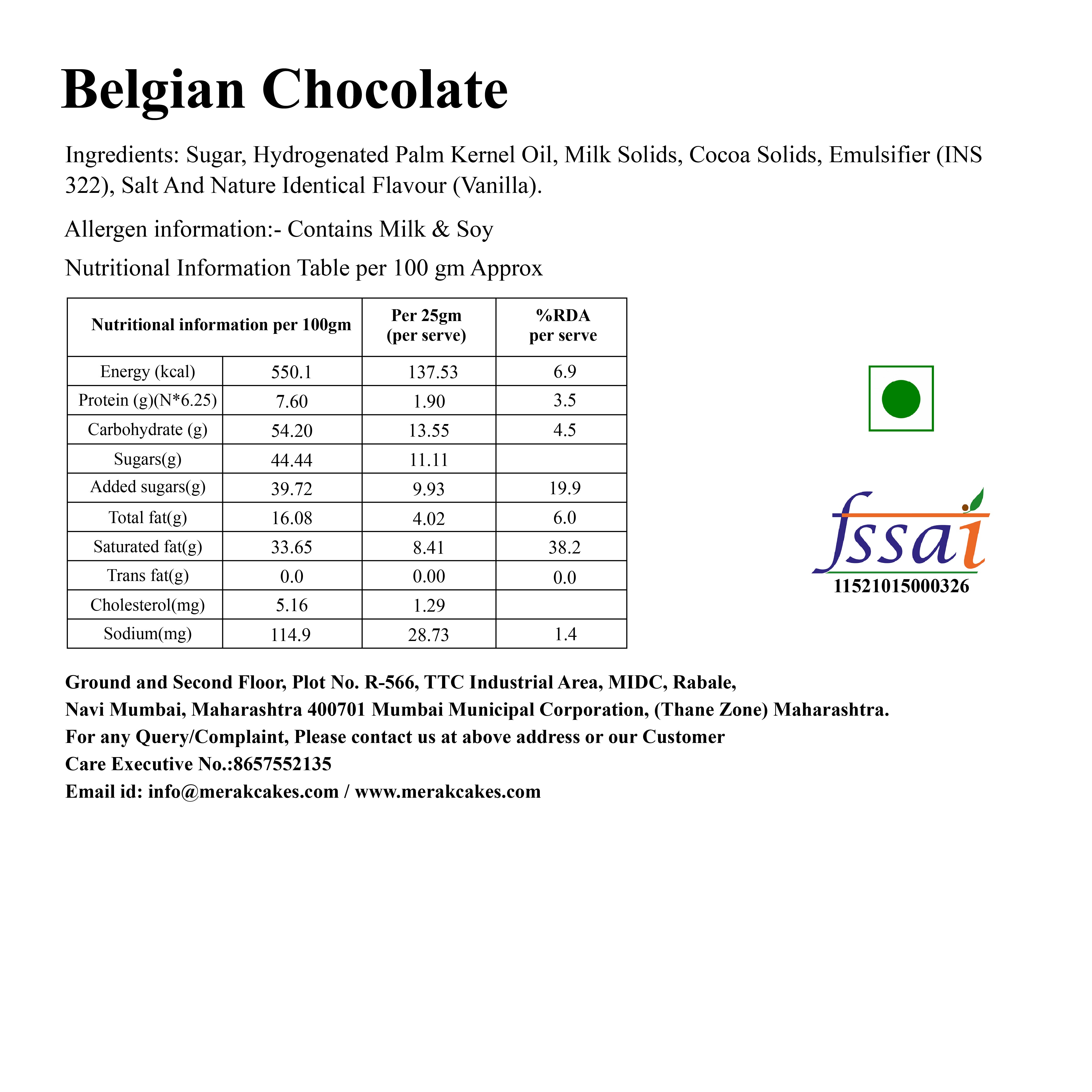 Belgian Chocolate