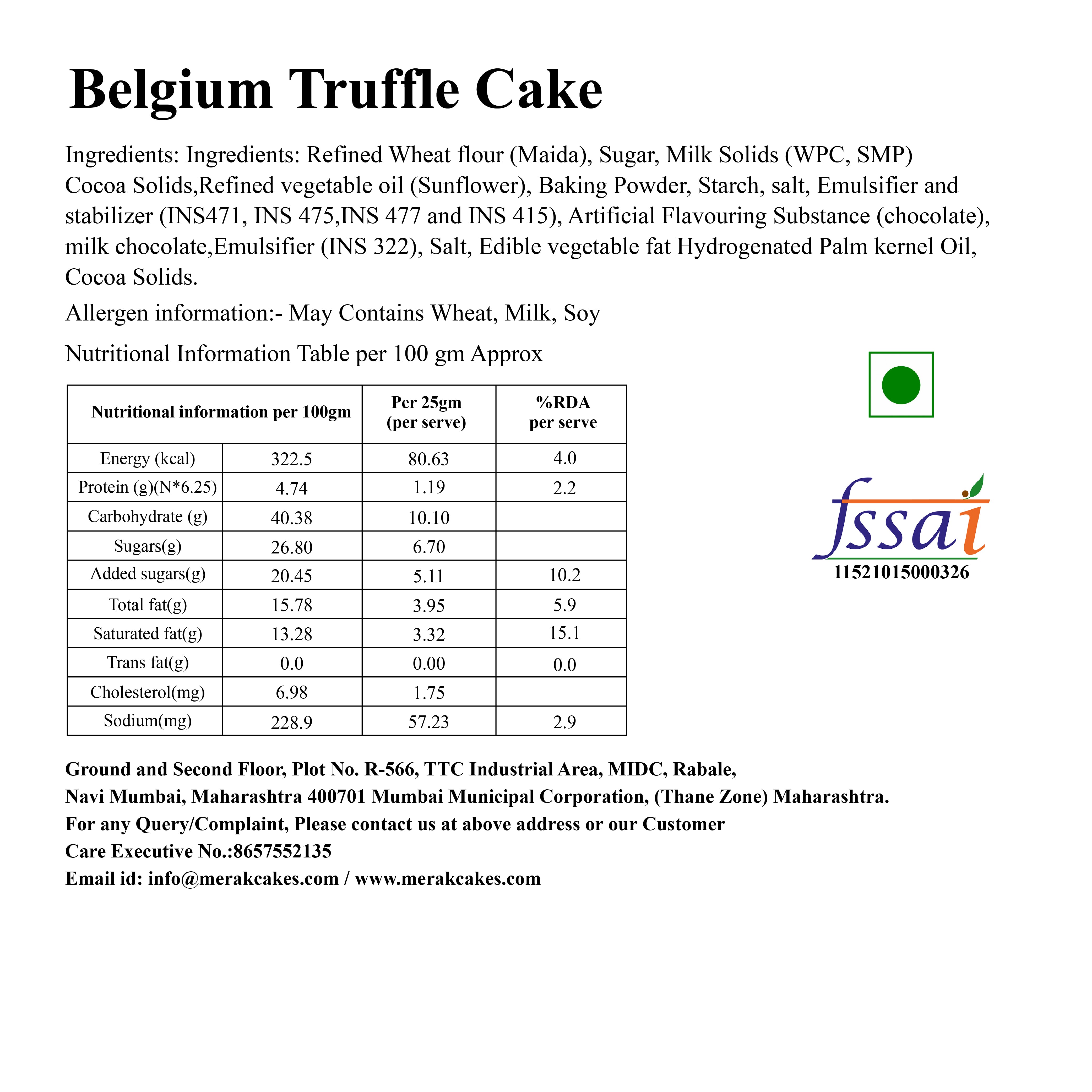Belgium Truffle