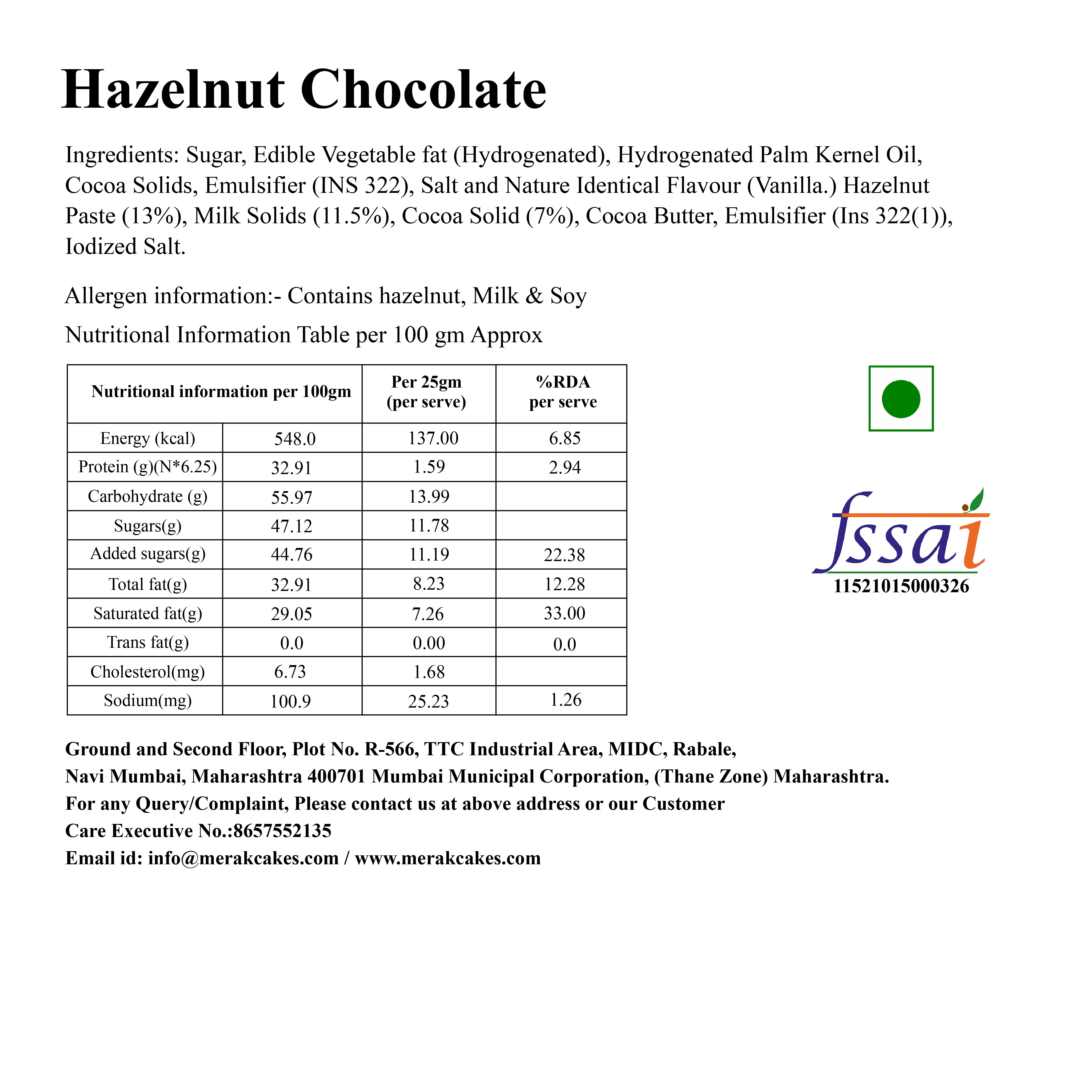 Hazelnut Chocolate